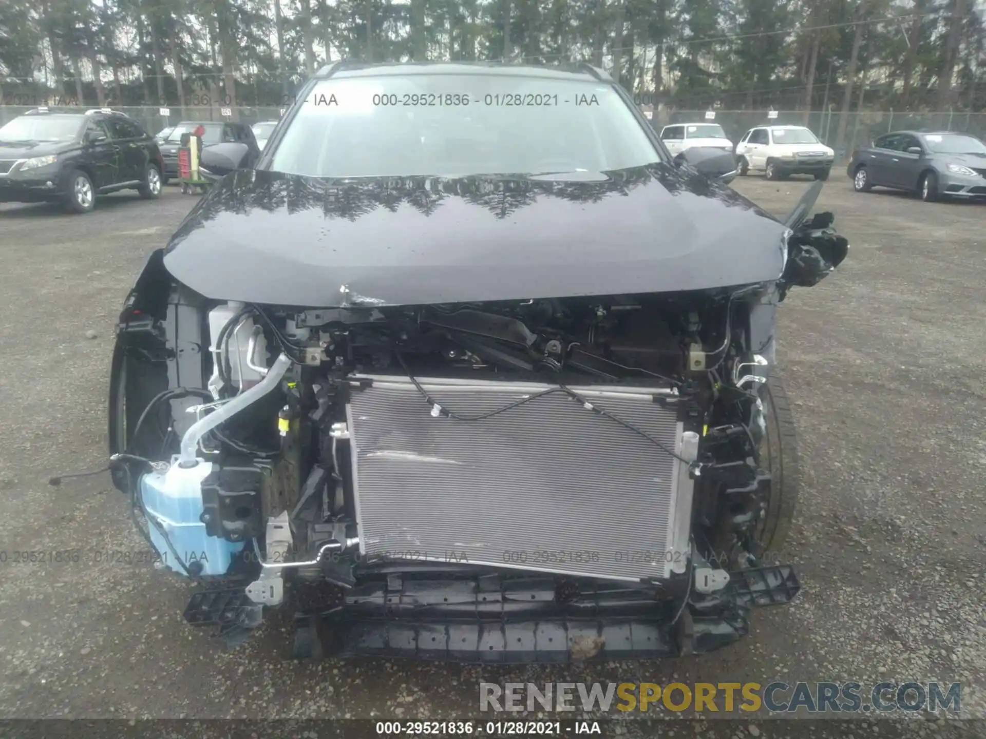 6 Photograph of a damaged car 2T3A1RFV2MC170873 TOYOTA RAV4 2021