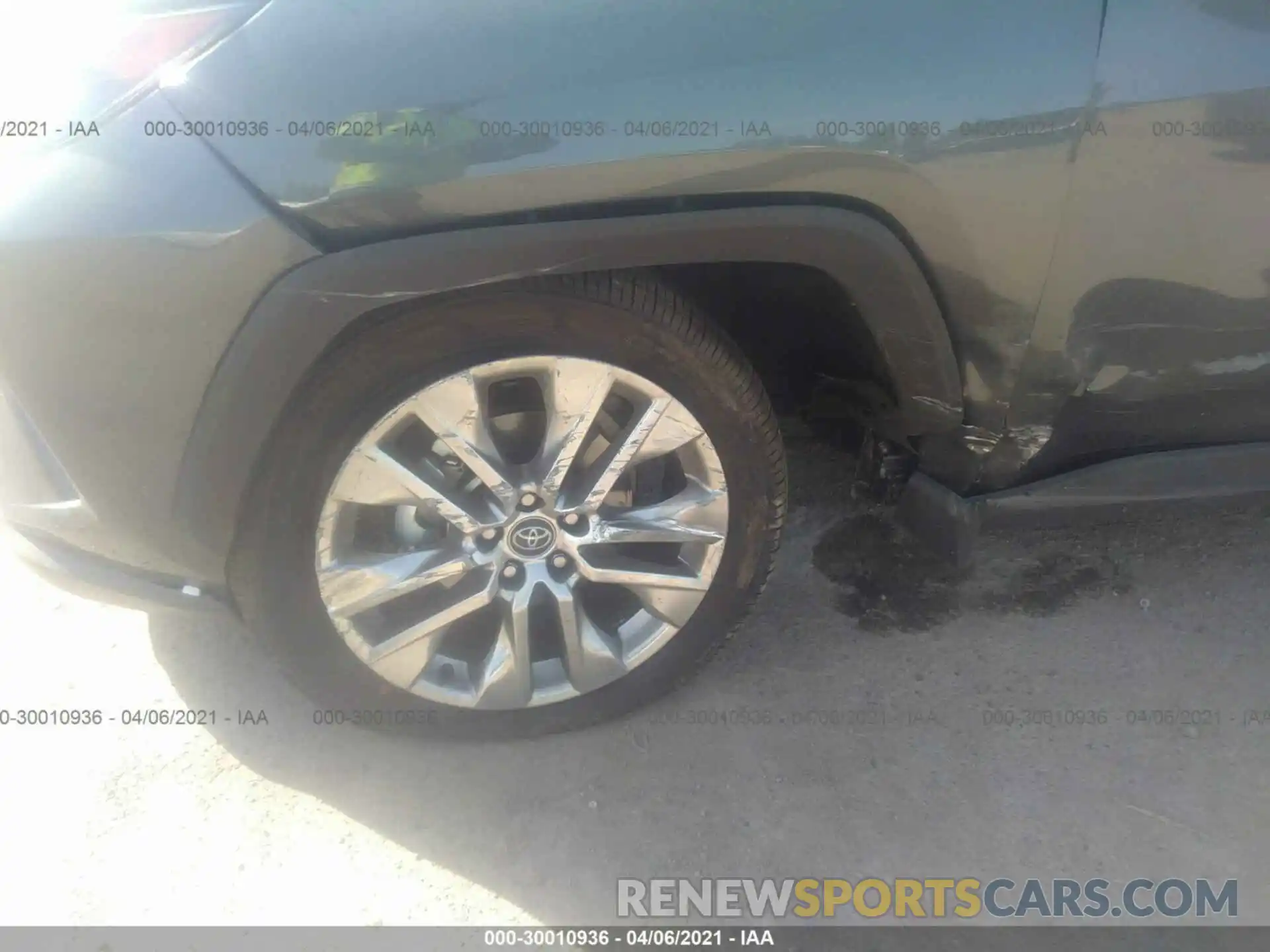 6 Photograph of a damaged car 2T3A1RFV2MW161167 TOYOTA RAV4 2021