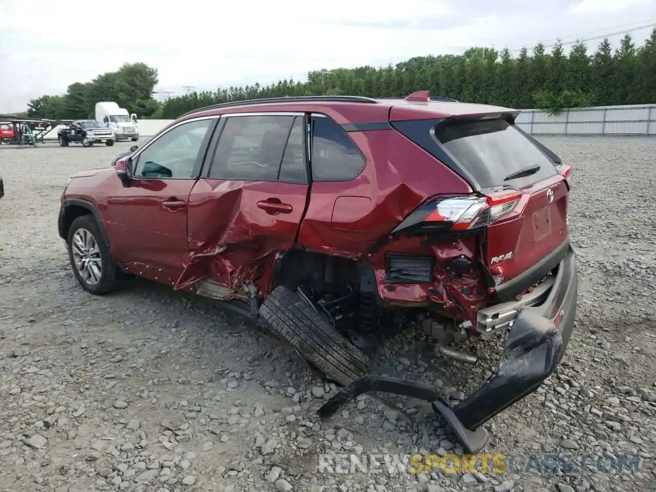 9 Photograph of a damaged car 2T3A1RFV2MW169625 TOYOTA RAV4 2021