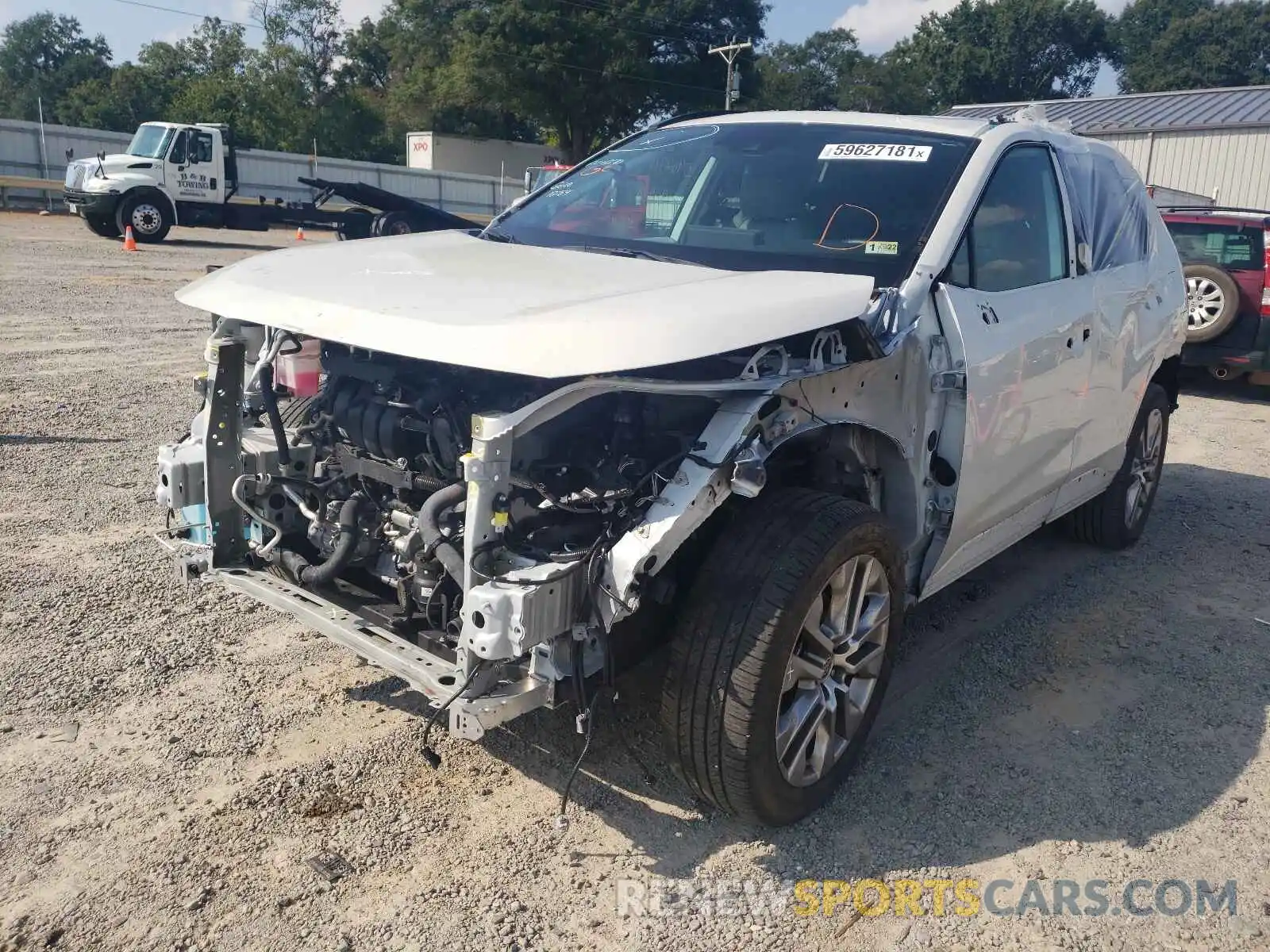 2 Photograph of a damaged car 2T3A1RFV2MW170595 TOYOTA RAV4 2021