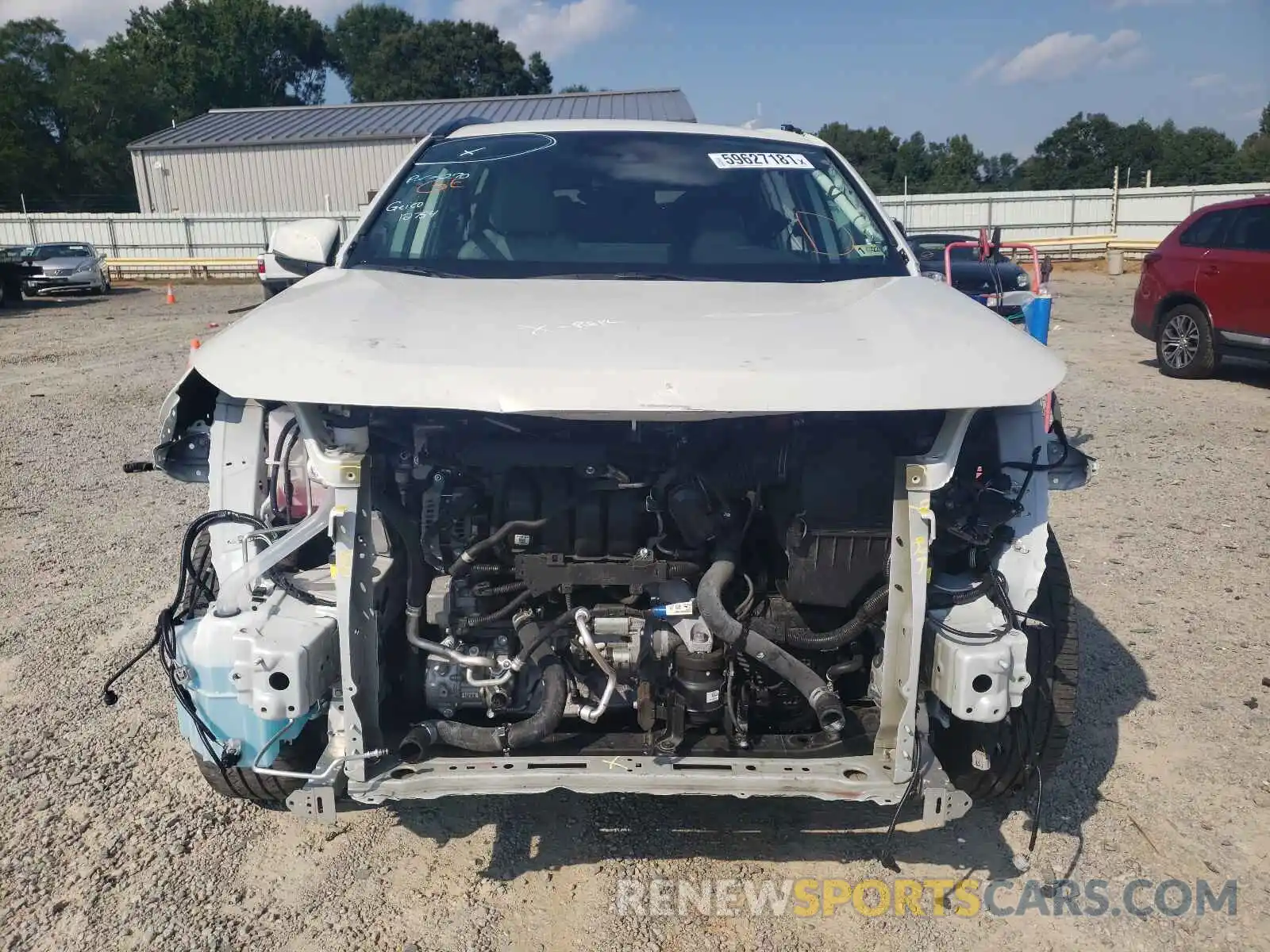 9 Photograph of a damaged car 2T3A1RFV2MW170595 TOYOTA RAV4 2021