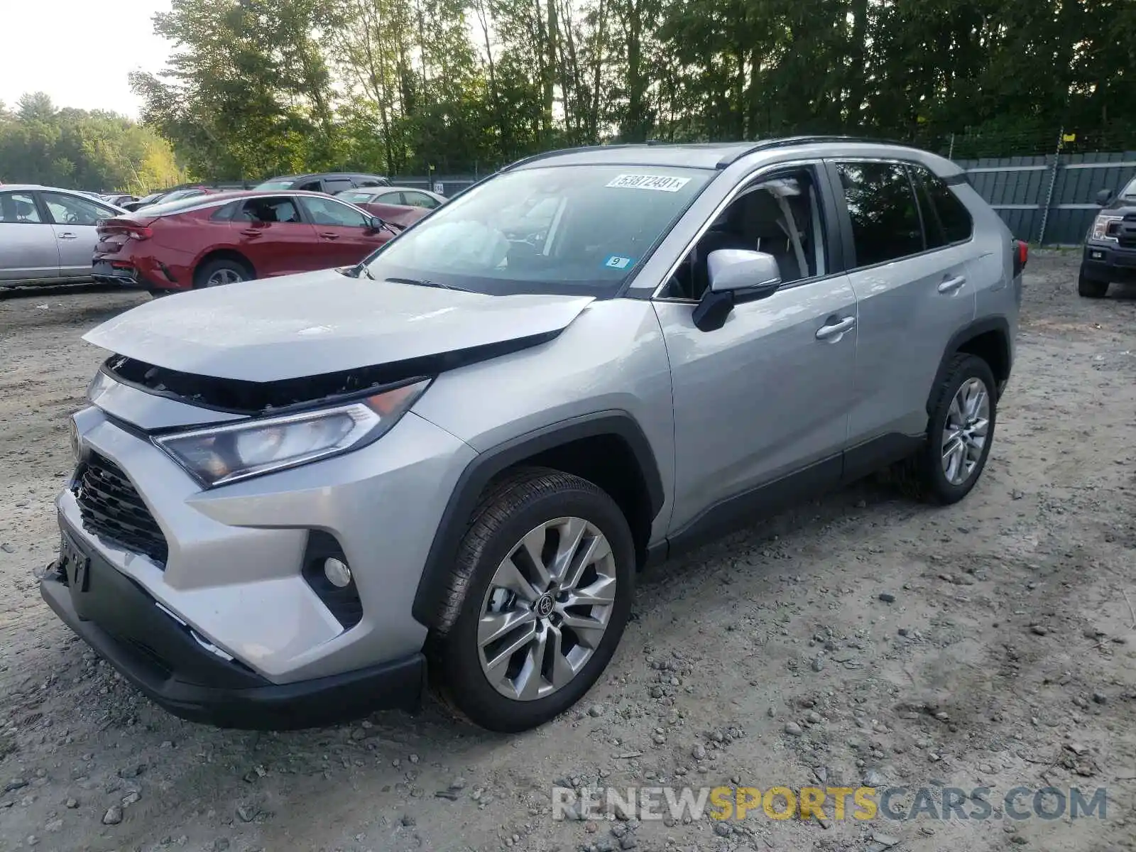 2 Photograph of a damaged car 2T3A1RFV3MC199511 TOYOTA RAV4 2021