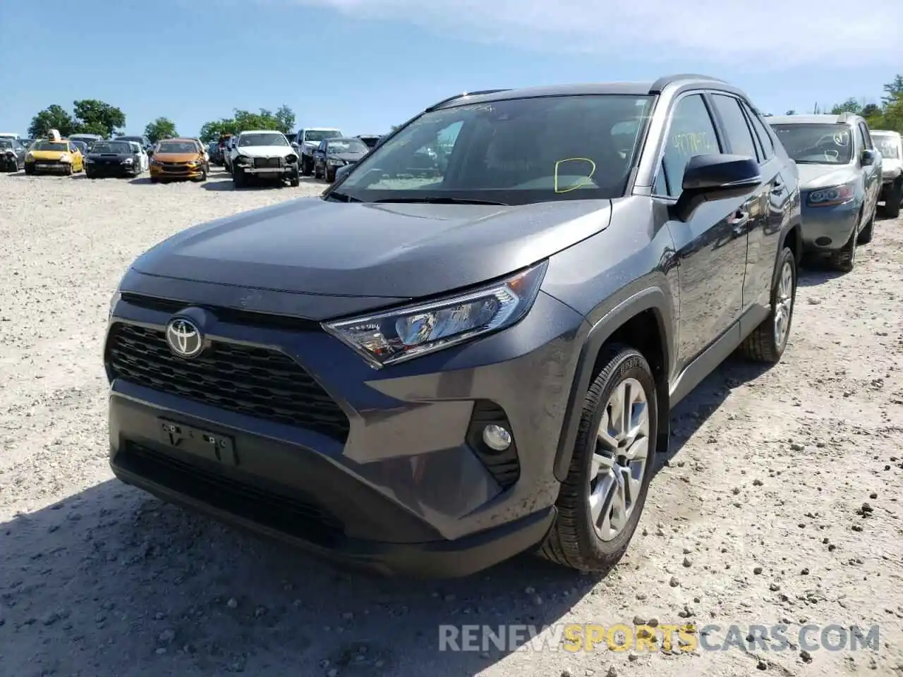 2 Photograph of a damaged car 2T3A1RFV3MC223046 TOYOTA RAV4 2021