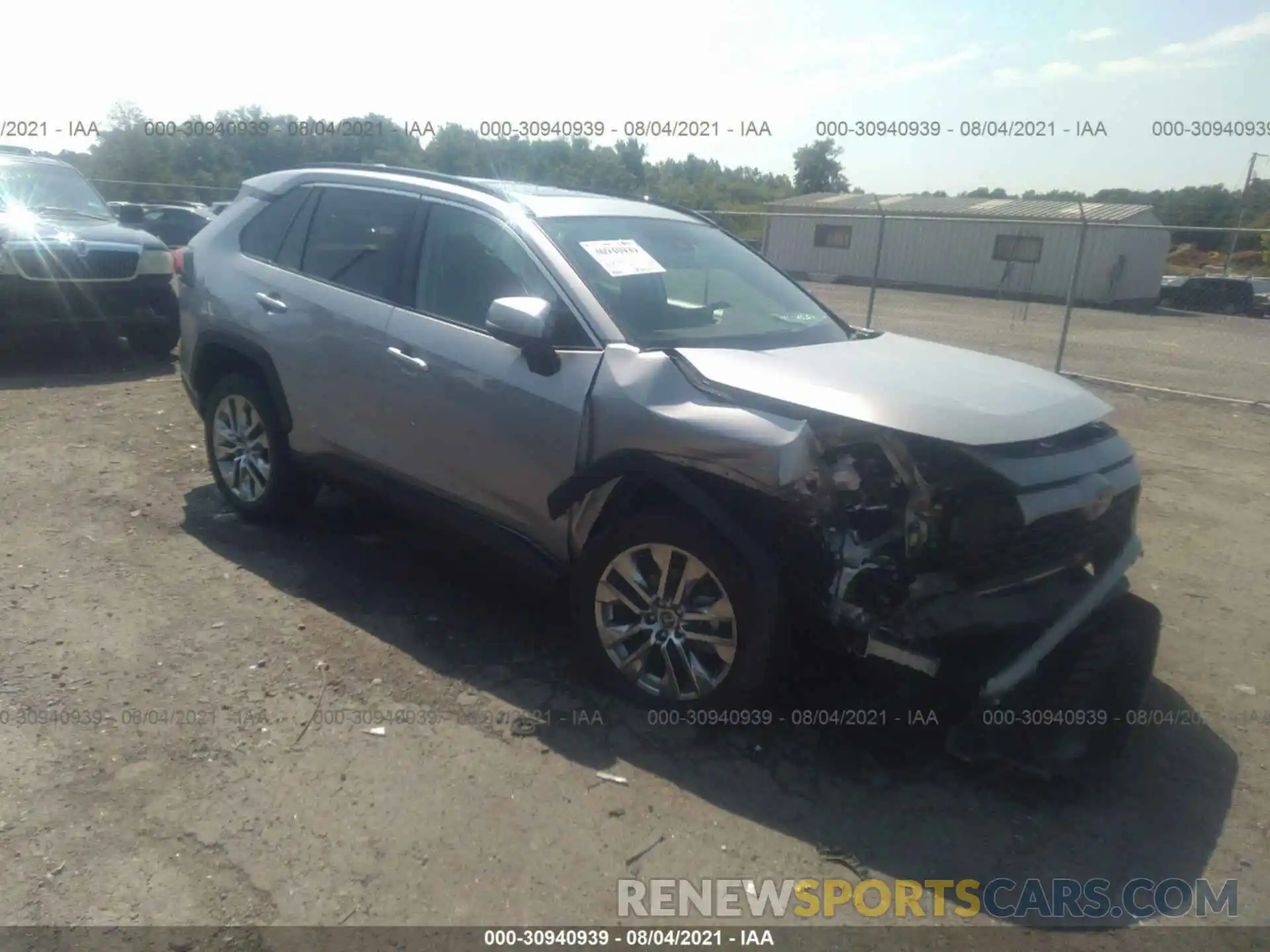 1 Photograph of a damaged car 2T3A1RFV3MW159881 TOYOTA RAV4 2021