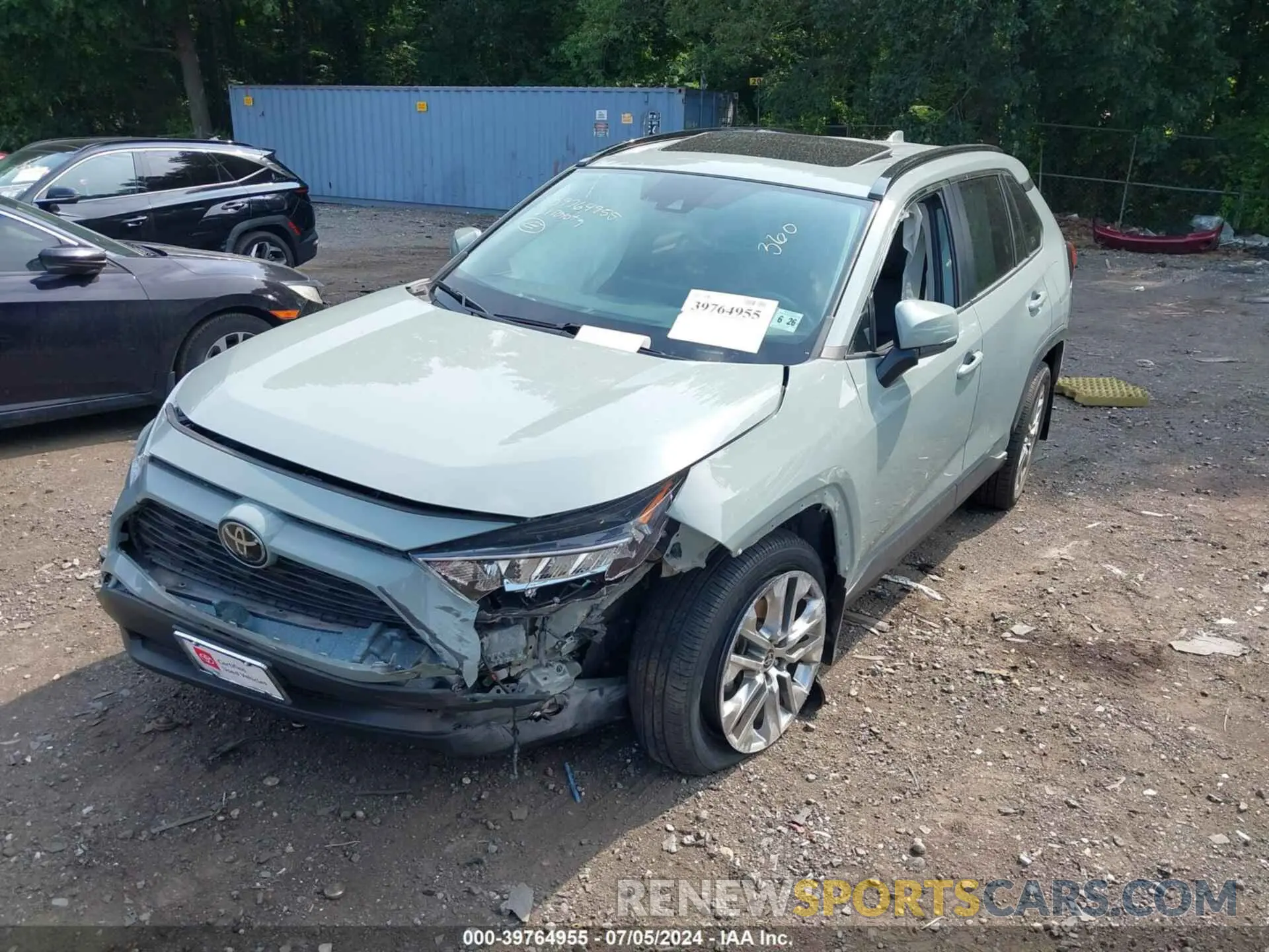 6 Photograph of a damaged car 2T3A1RFV3MW204995 TOYOTA RAV4 2021