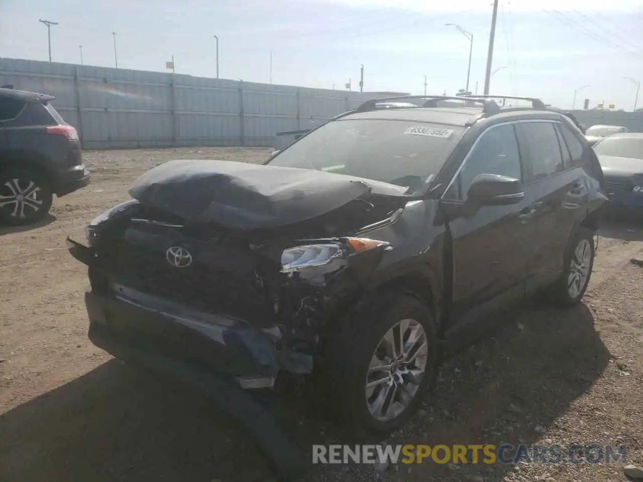 2 Photograph of a damaged car 2T3A1RFV3MW208268 TOYOTA RAV4 2021