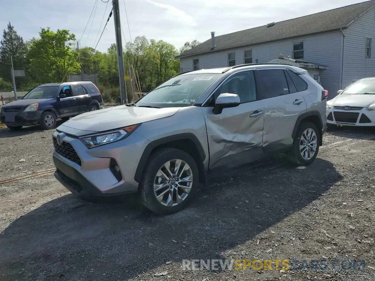 1 Photograph of a damaged car 2T3A1RFV4MC148129 TOYOTA RAV4 2021