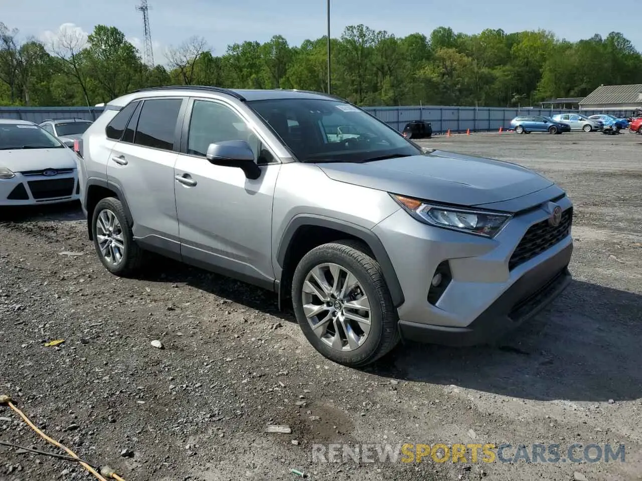 4 Photograph of a damaged car 2T3A1RFV4MC148129 TOYOTA RAV4 2021