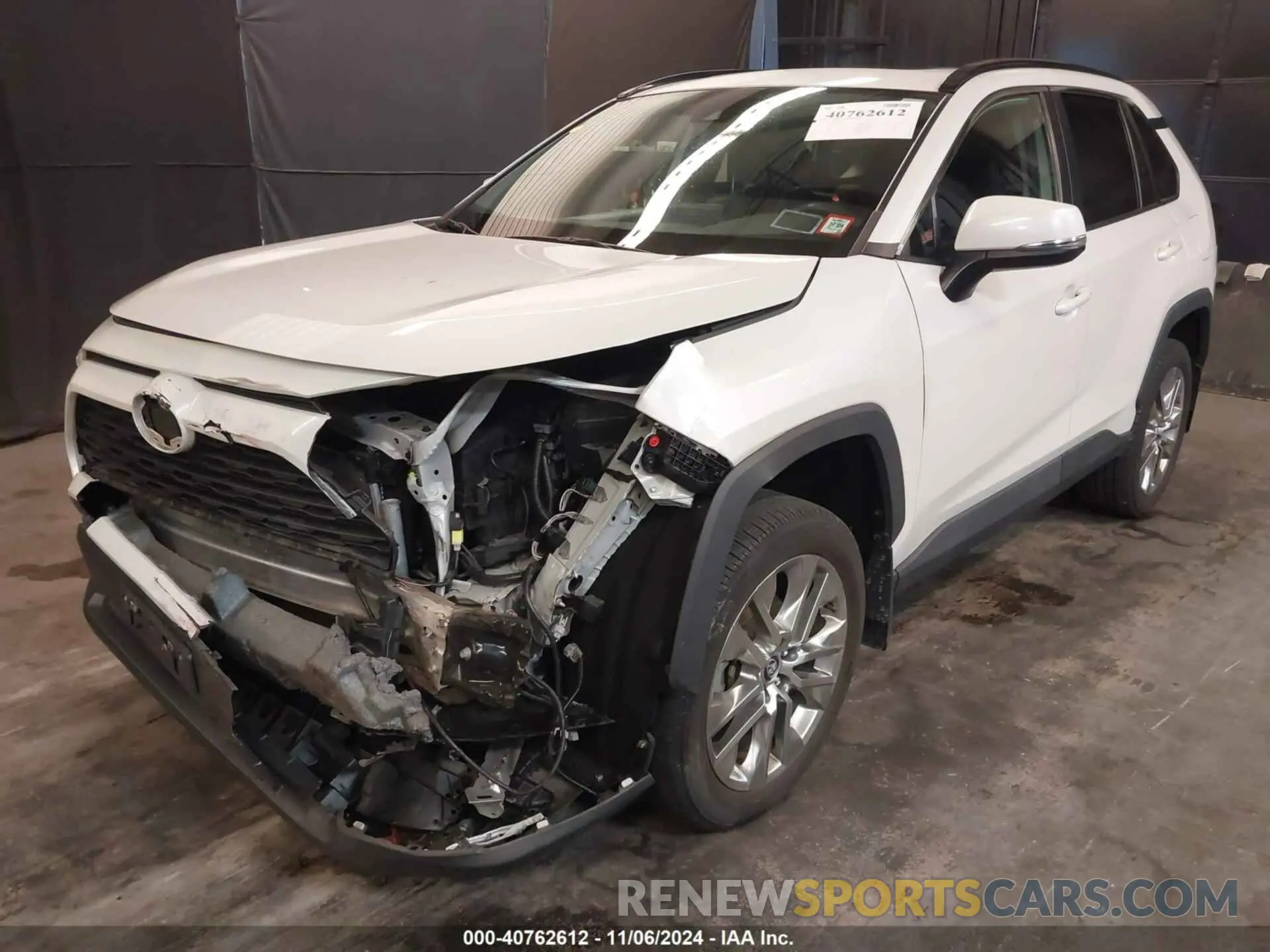 2 Photograph of a damaged car 2T3A1RFV4MW163258 TOYOTA RAV4 2021