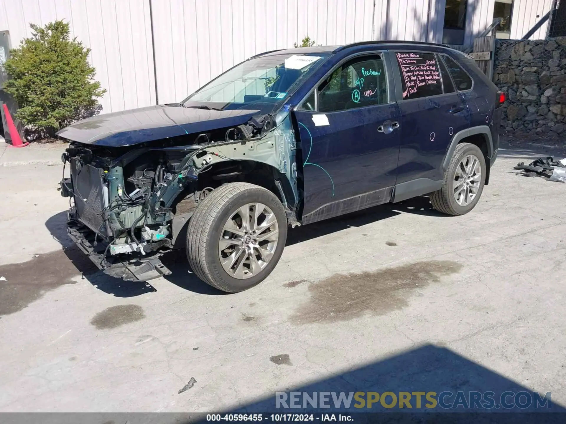 2 Photograph of a damaged car 2T3A1RFV4MW208229 TOYOTA RAV4 2021