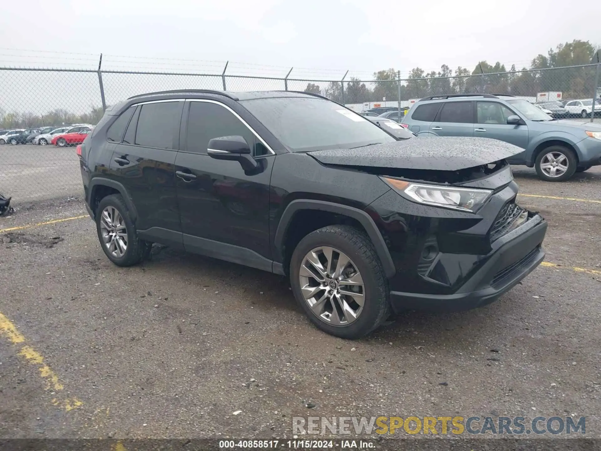 1 Photograph of a damaged car 2T3A1RFV5MC173900 TOYOTA RAV4 2021