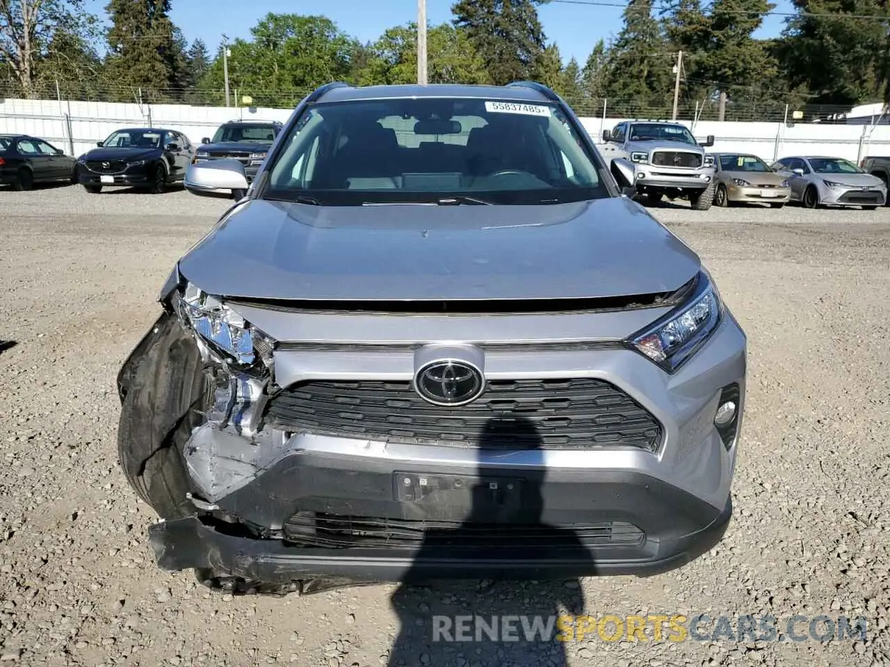 5 Photograph of a damaged car 2T3A1RFV5MC213621 TOYOTA RAV4 2021