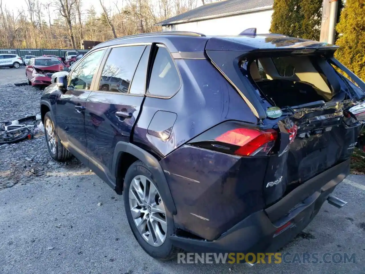 3 Photograph of a damaged car 2T3A1RFV5MW205419 TOYOTA RAV4 2021