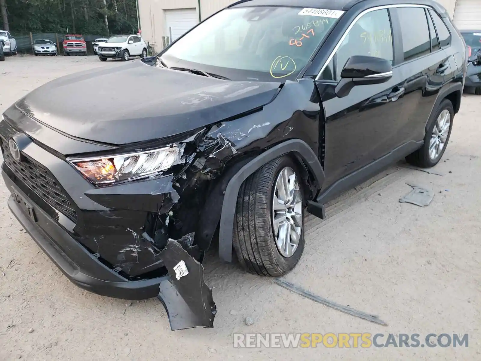 9 Photograph of a damaged car 2T3A1RFV6MC183562 TOYOTA RAV4 2021