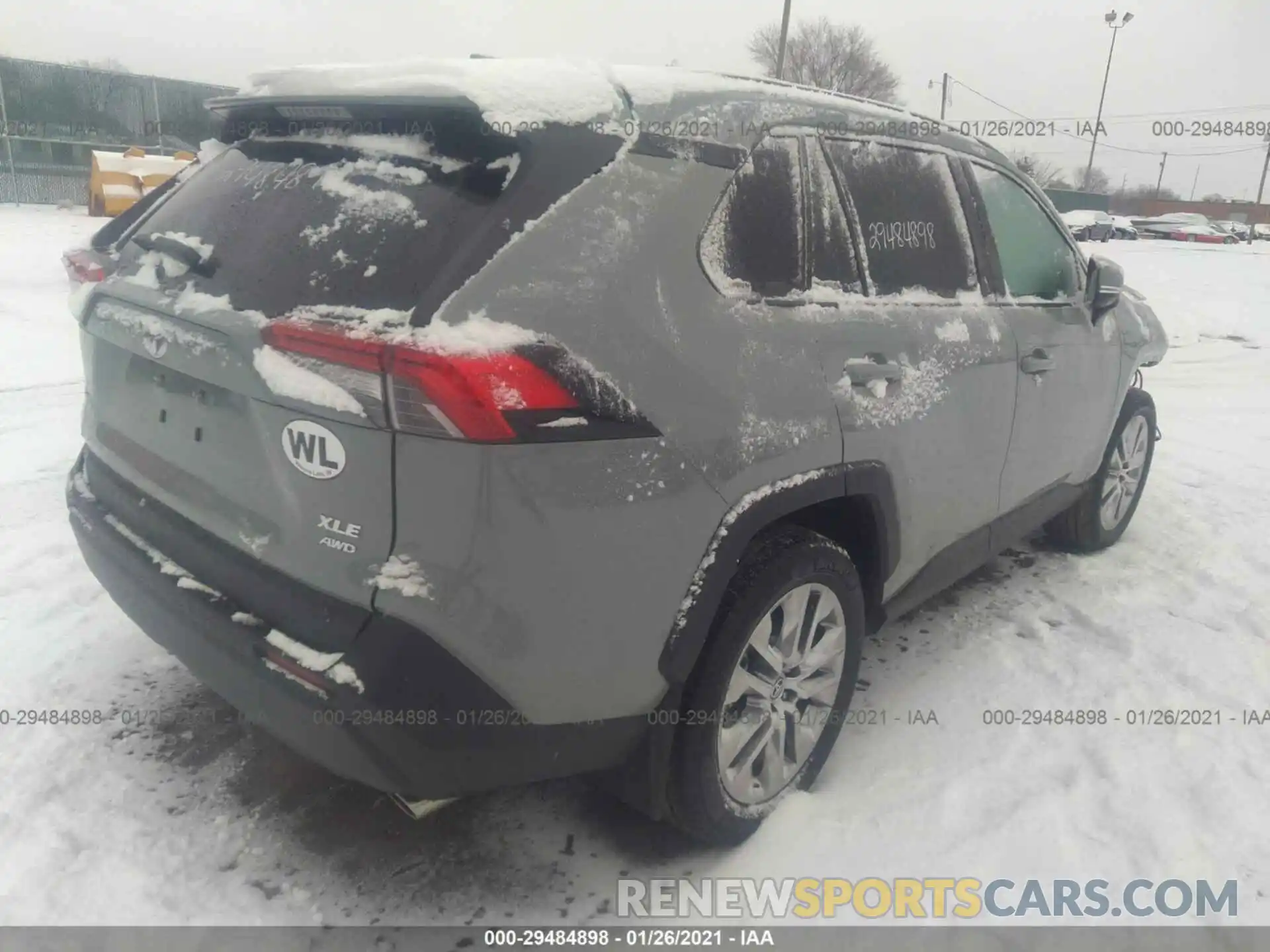 4 Photograph of a damaged car 2T3A1RFV6MW145165 TOYOTA RAV4 2021