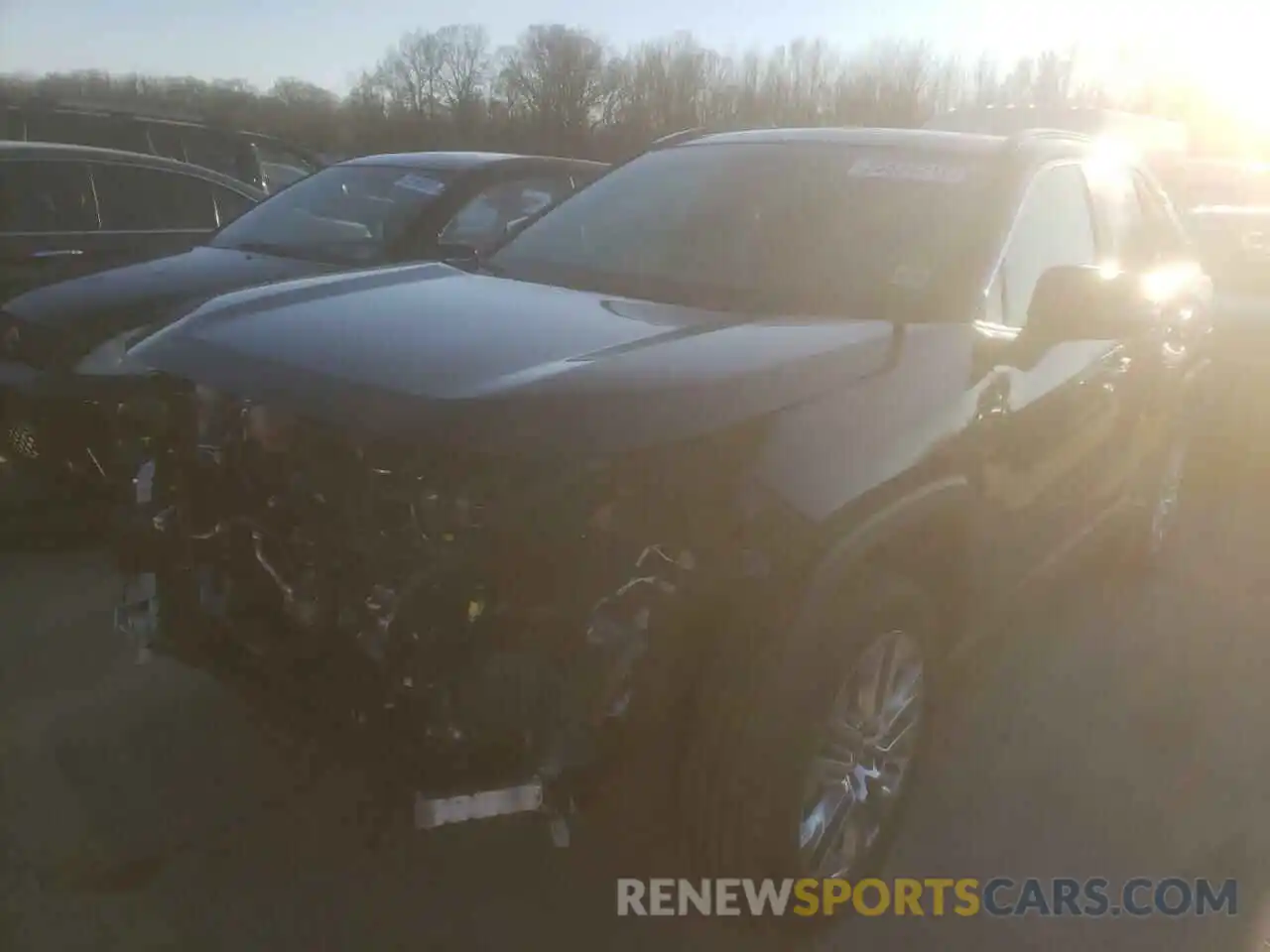 2 Photograph of a damaged car 2T3A1RFV6MW169059 TOYOTA RAV4 2021