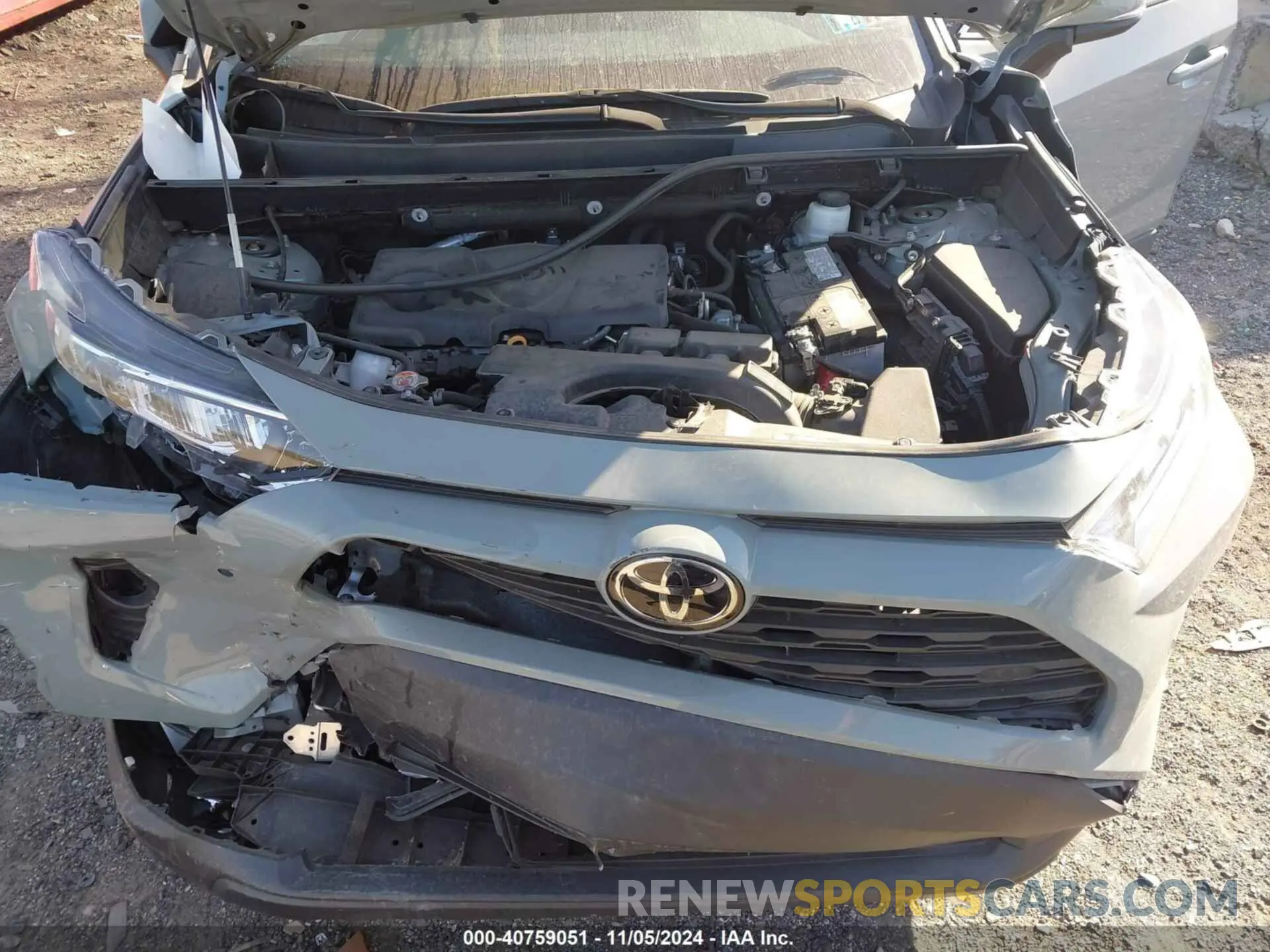 10 Photograph of a damaged car 2T3A1RFV6MW178327 TOYOTA RAV4 2021