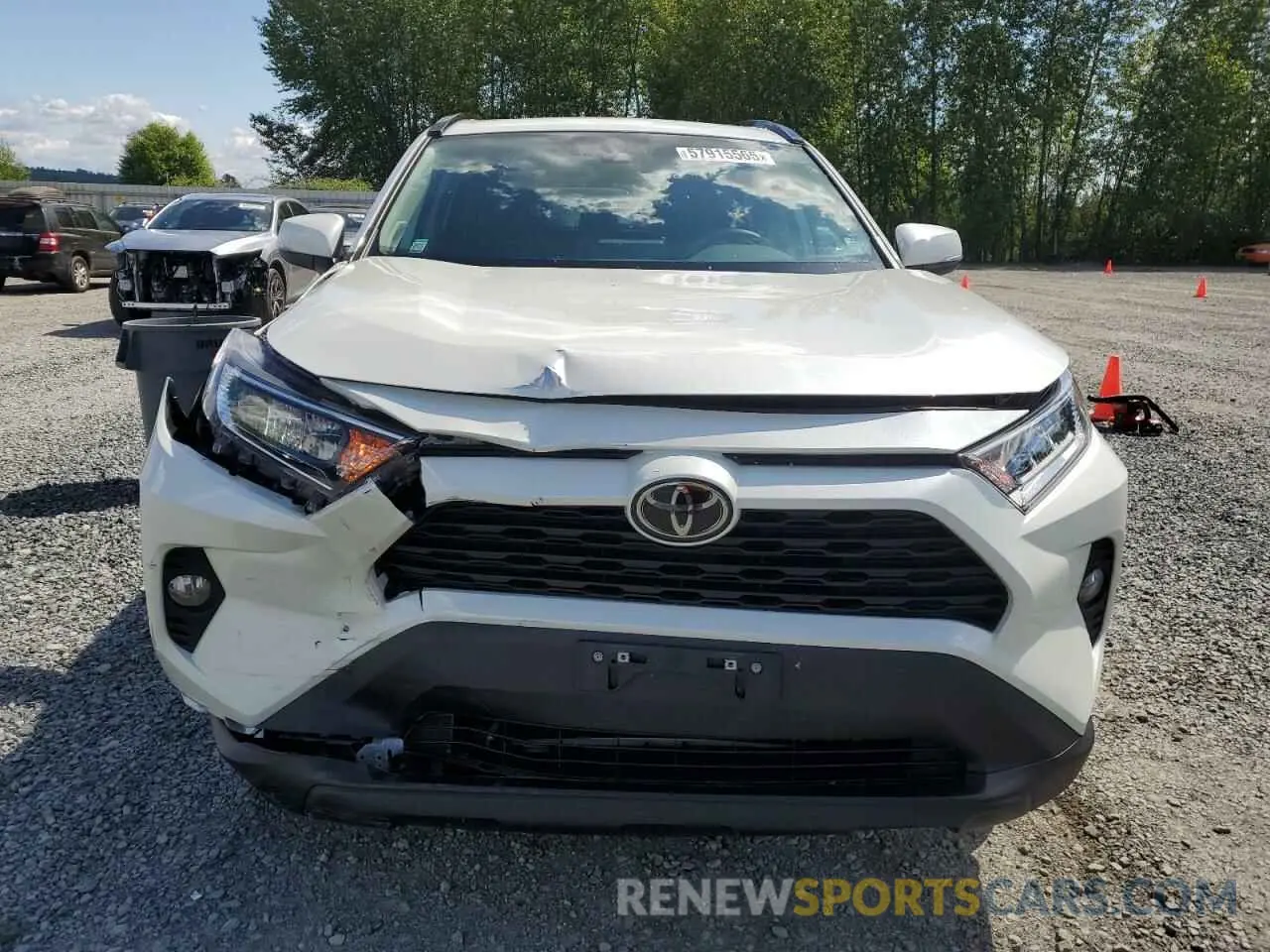5 Photograph of a damaged car 2T3A1RFV6MW190137 TOYOTA RAV4 2021