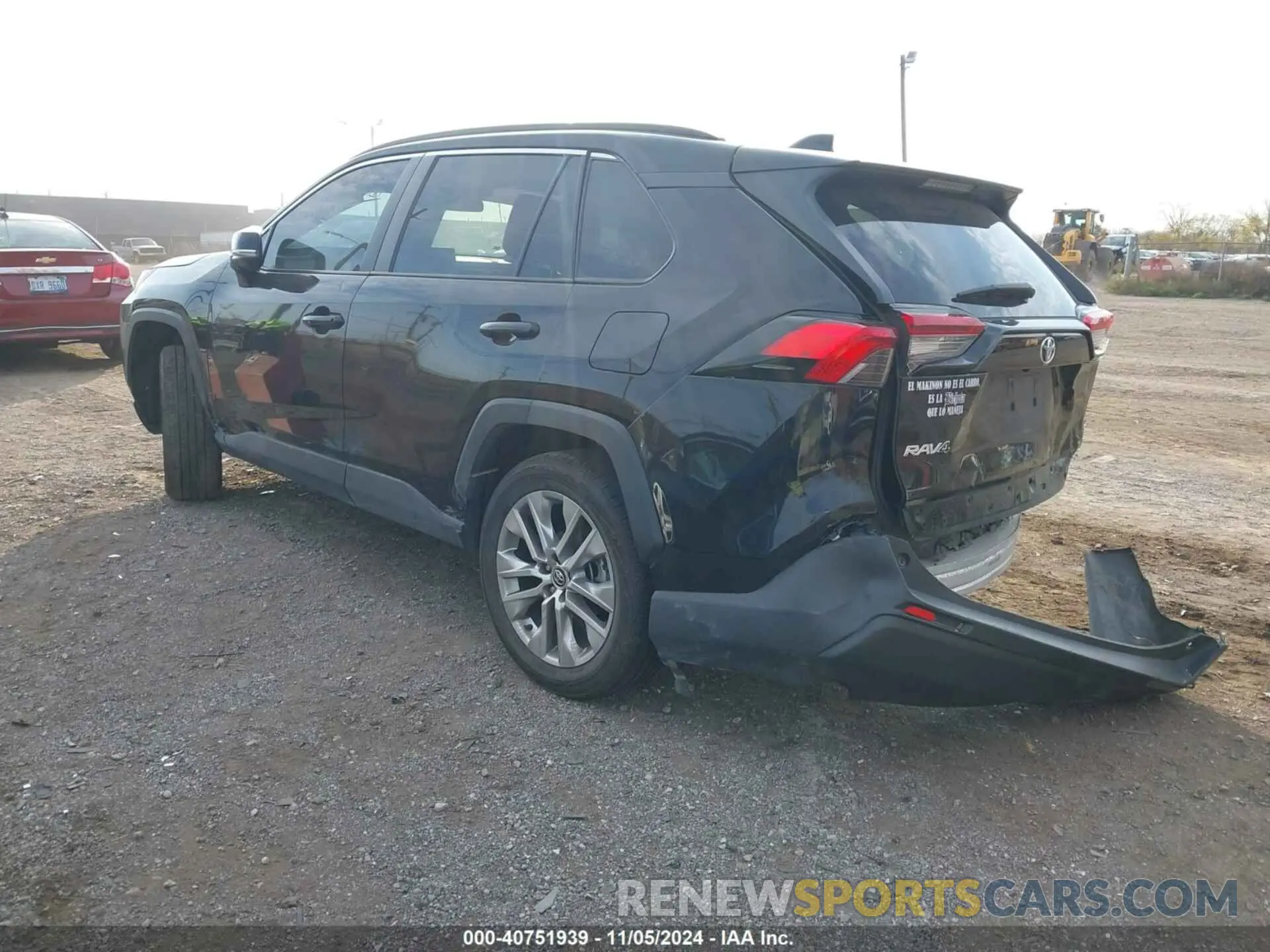 3 Photograph of a damaged car 2T3A1RFV7MC155429 TOYOTA RAV4 2021