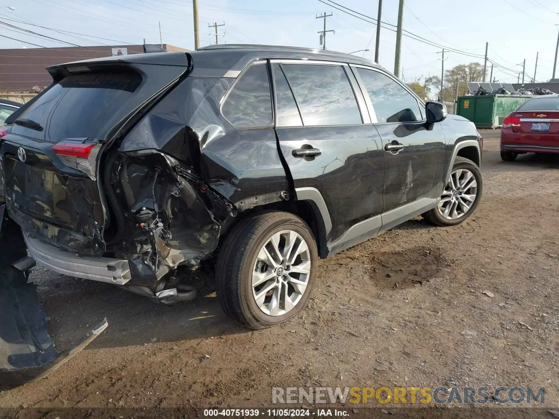 4 Photograph of a damaged car 2T3A1RFV7MC155429 TOYOTA RAV4 2021