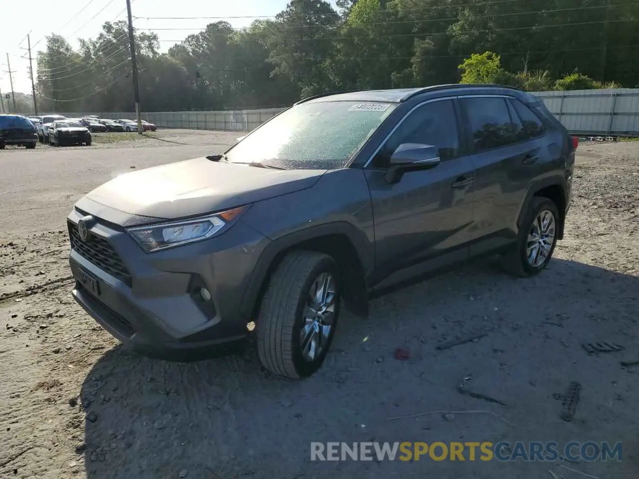 1 Photograph of a damaged car 2T3A1RFV7MC207416 TOYOTA RAV4 2021
