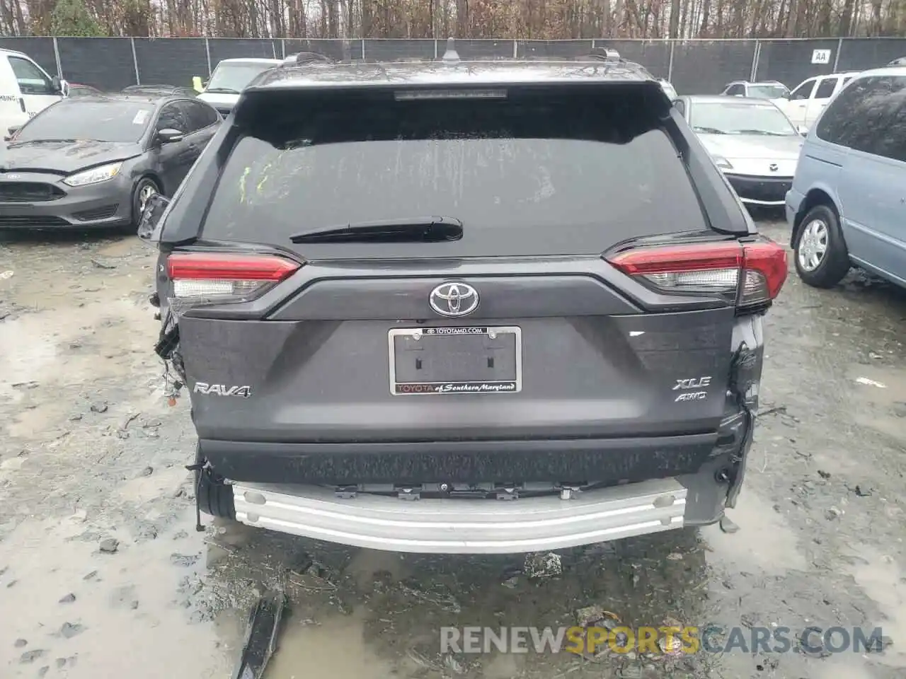 6 Photograph of a damaged car 2T3A1RFV7MC250587 TOYOTA RAV4 2021