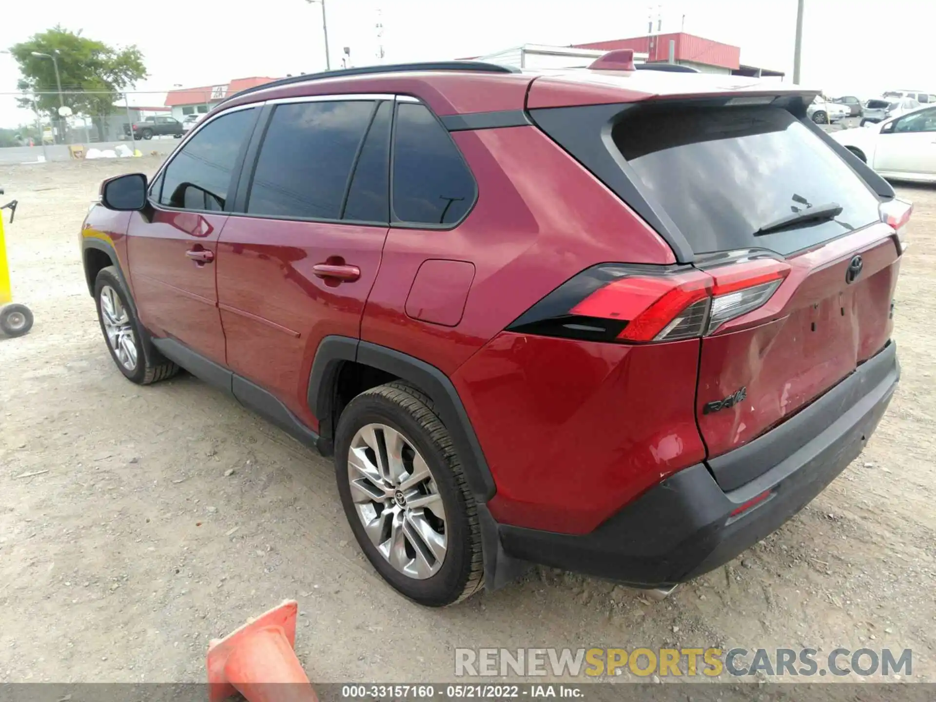 3 Photograph of a damaged car 2T3A1RFV7MW178160 TOYOTA RAV4 2021