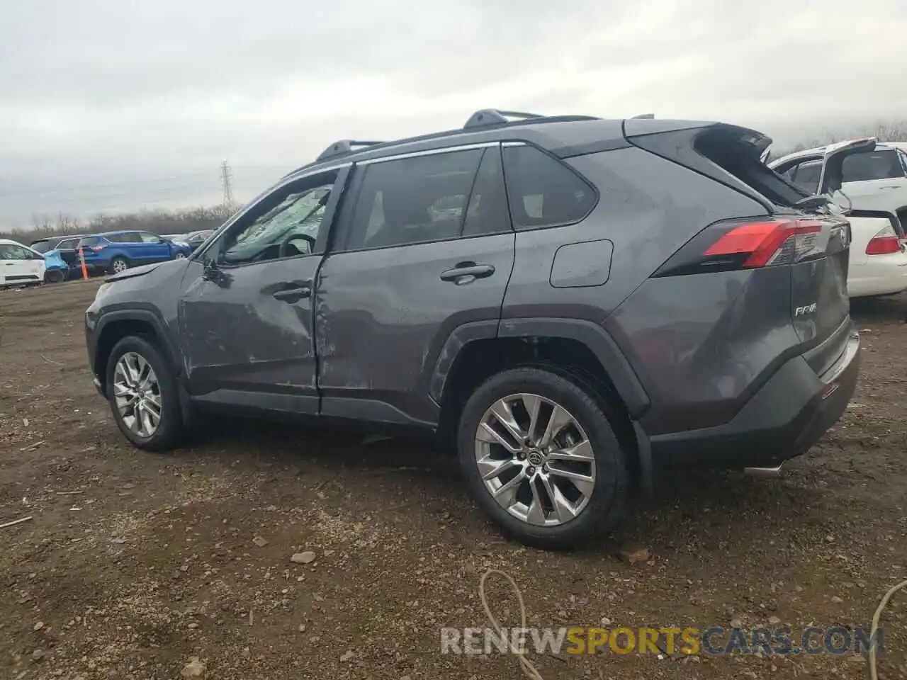 2 Photograph of a damaged car 2T3A1RFV7MW223744 TOYOTA RAV4 2021