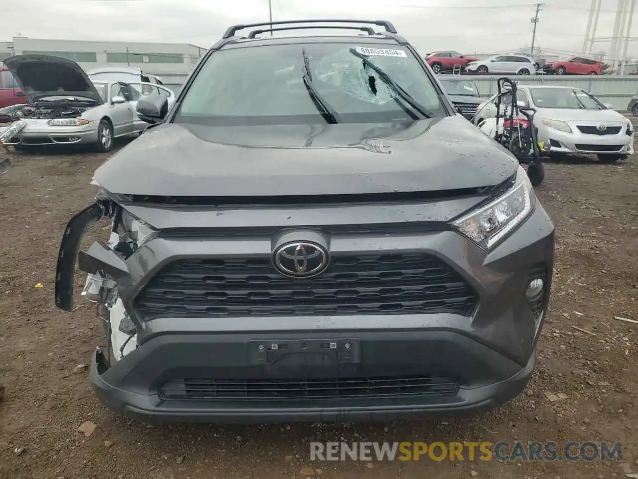 5 Photograph of a damaged car 2T3A1RFV7MW223744 TOYOTA RAV4 2021