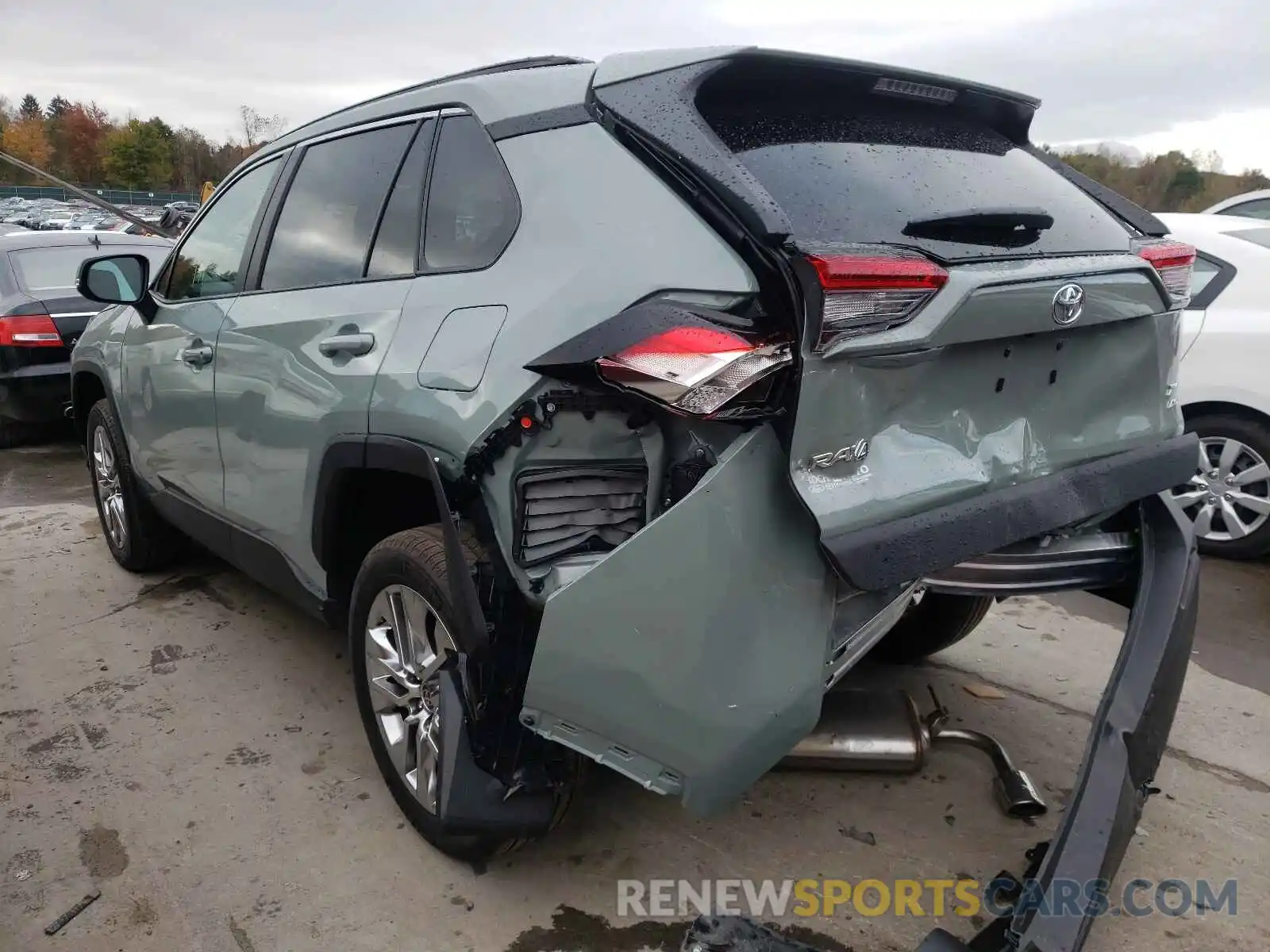 3 Photograph of a damaged car 2T3A1RFV7MW230712 TOYOTA RAV4 2021