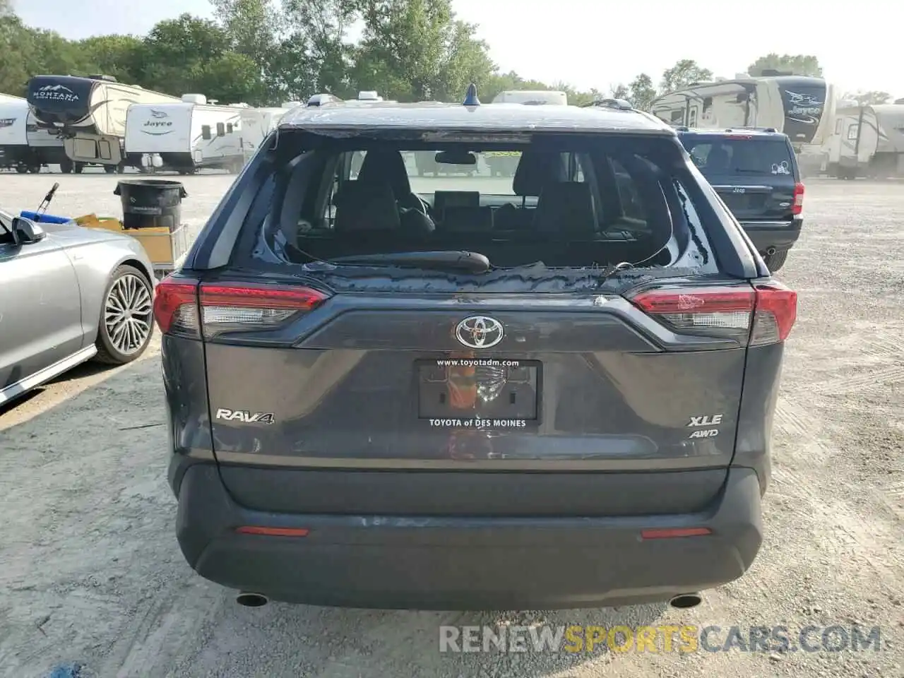 9 Photograph of a damaged car 2T3A1RFV8MC159165 TOYOTA RAV4 2021