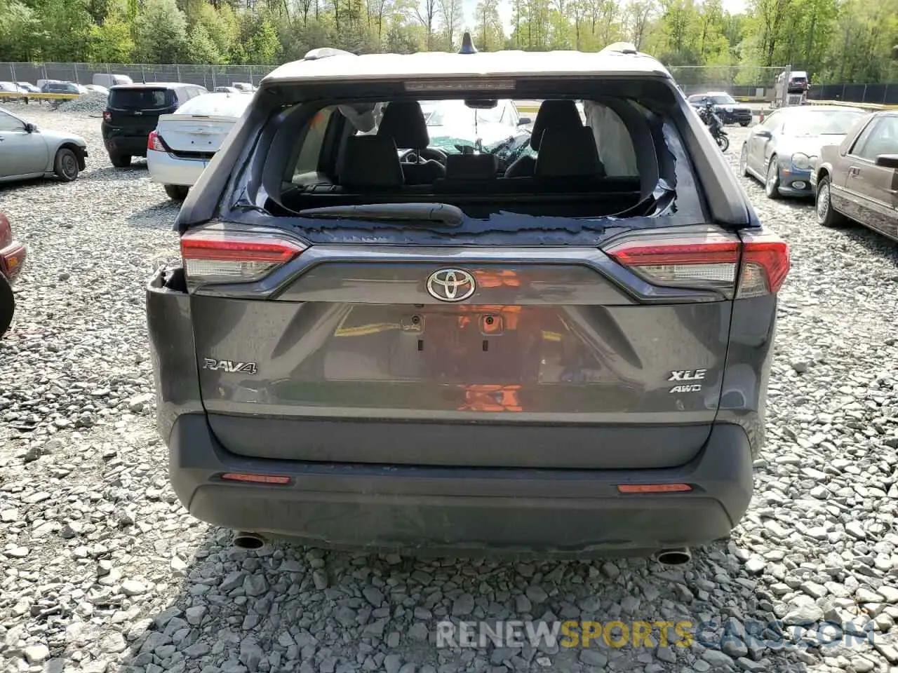 6 Photograph of a damaged car 2T3A1RFV8MC188214 TOYOTA RAV4 2021