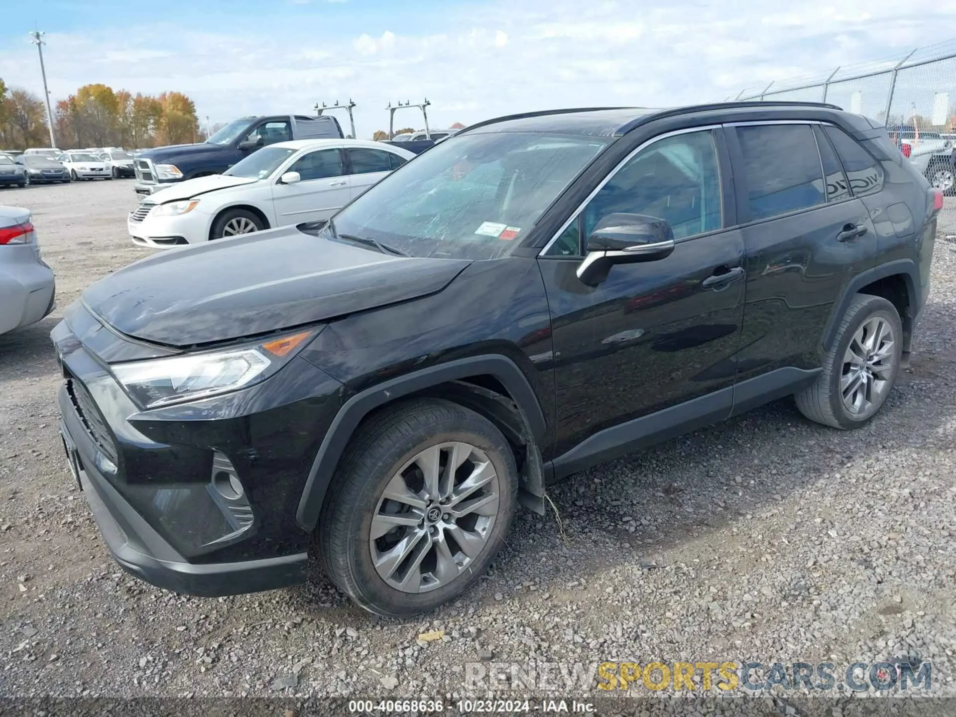 2 Photograph of a damaged car 2T3A1RFV8MW151579 TOYOTA RAV4 2021