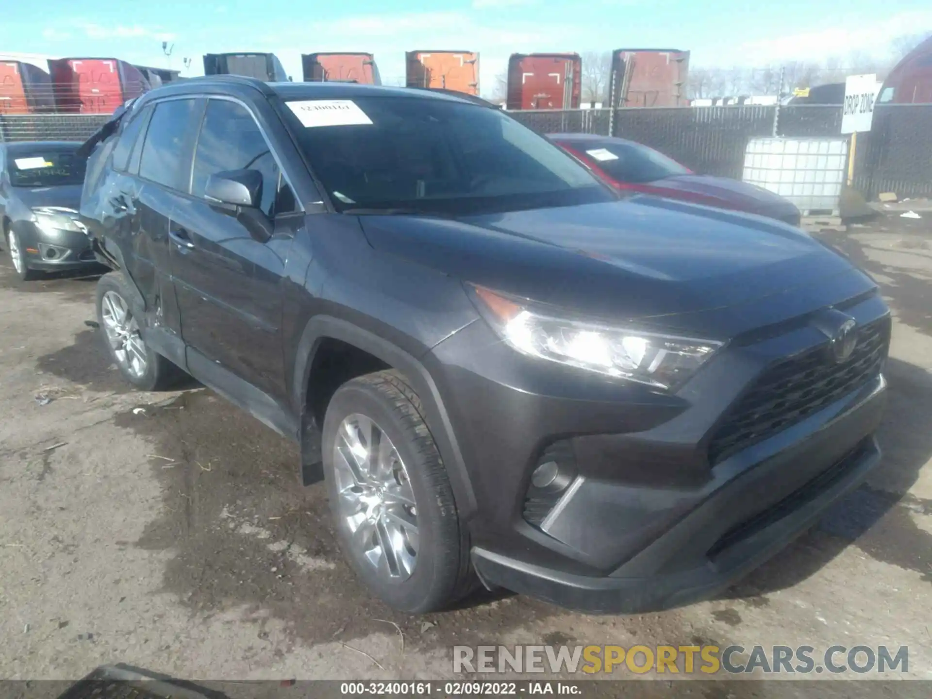 1 Photograph of a damaged car 2T3A1RFV9MC148028 TOYOTA RAV4 2021