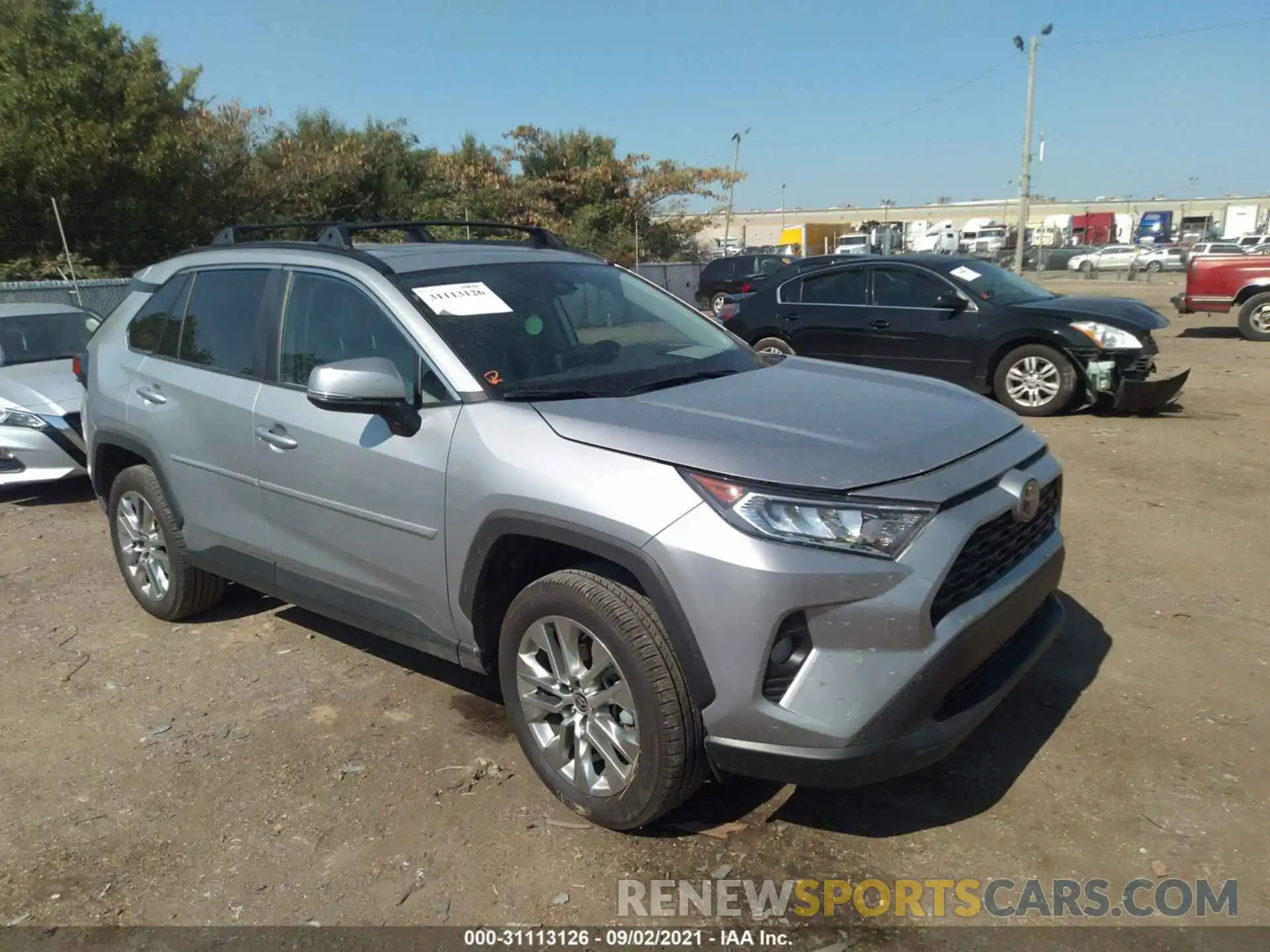 1 Photograph of a damaged car 2T3A1RFV9MC188397 TOYOTA RAV4 2021