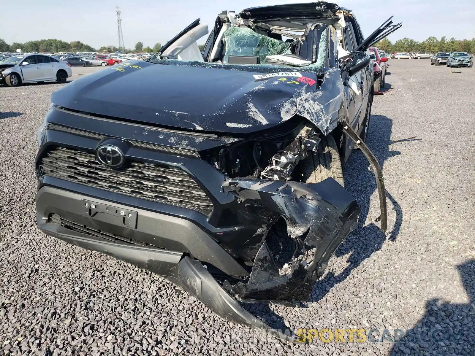 2 Photograph of a damaged car 2T3A1RFV9MC188822 TOYOTA RAV4 2021