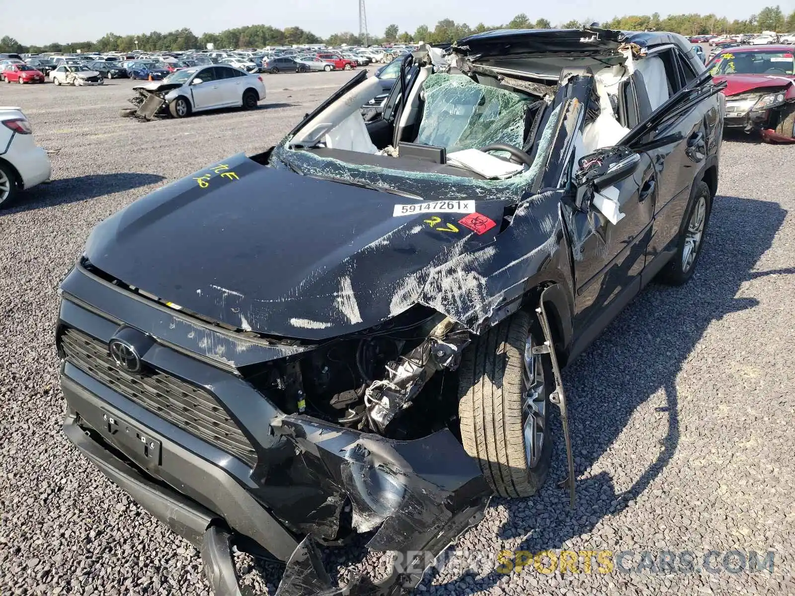 9 Photograph of a damaged car 2T3A1RFV9MC188822 TOYOTA RAV4 2021