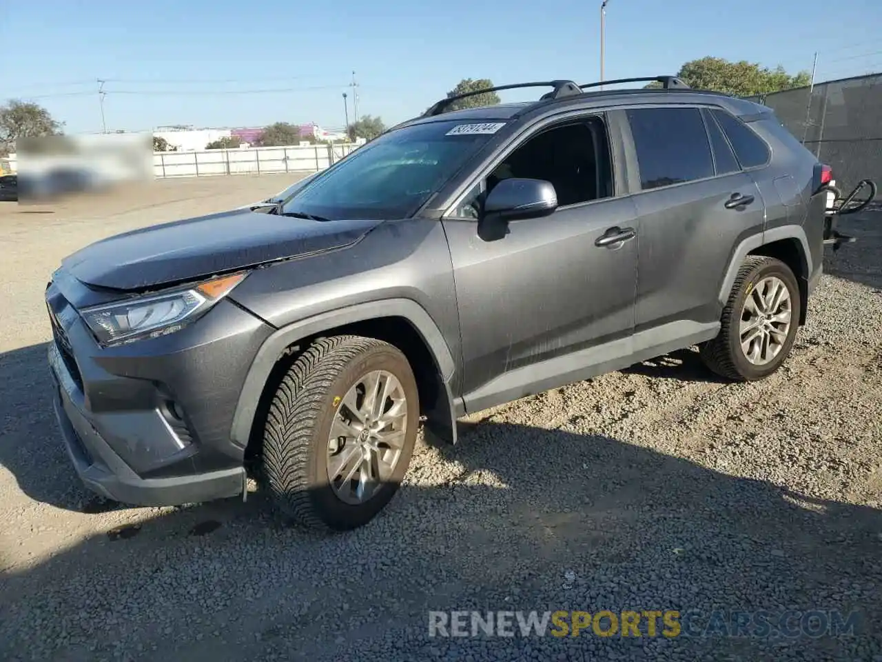 1 Photograph of a damaged car 2T3A1RFV9MC192594 TOYOTA RAV4 2021