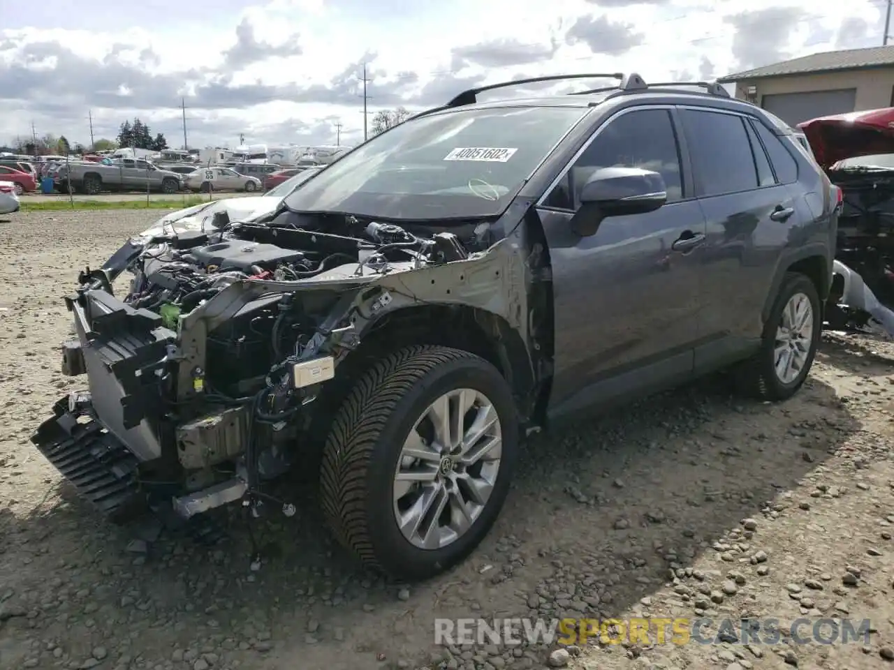 2 Photograph of a damaged car 2T3A1RFV9MC234942 TOYOTA RAV4 2021