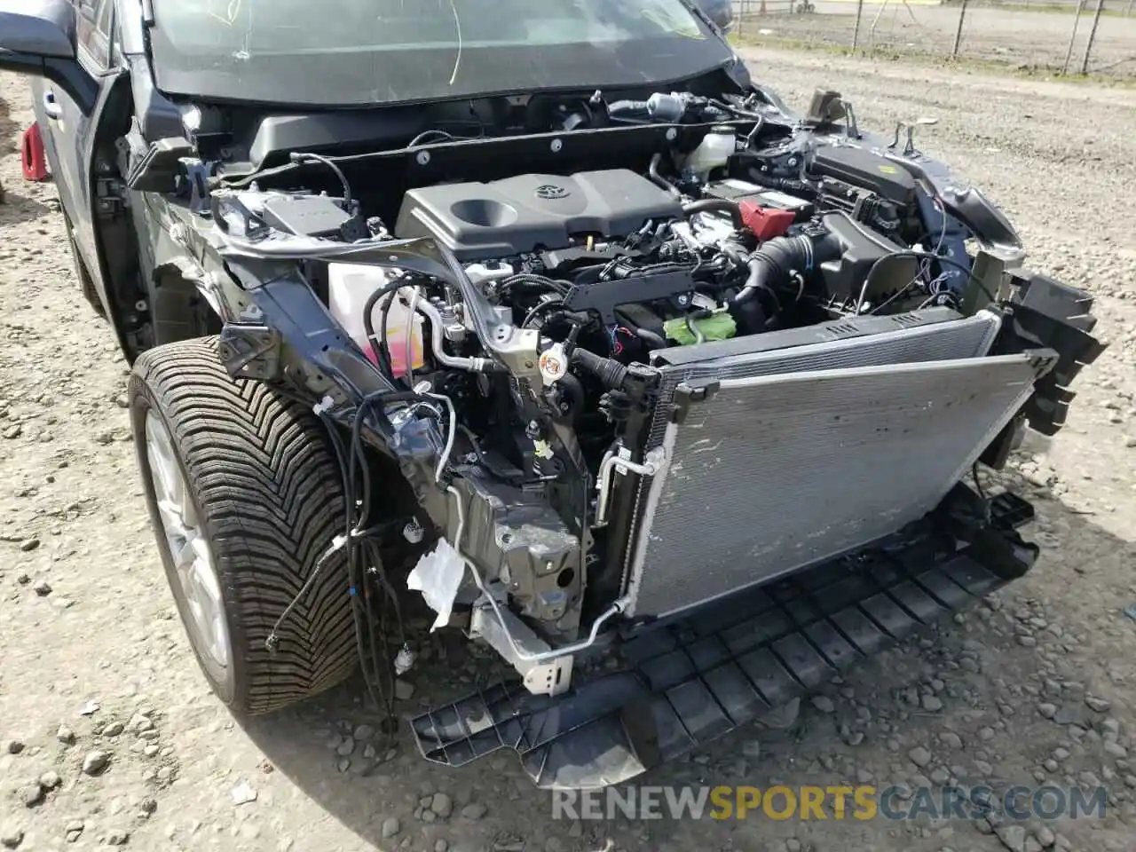 9 Photograph of a damaged car 2T3A1RFV9MC234942 TOYOTA RAV4 2021