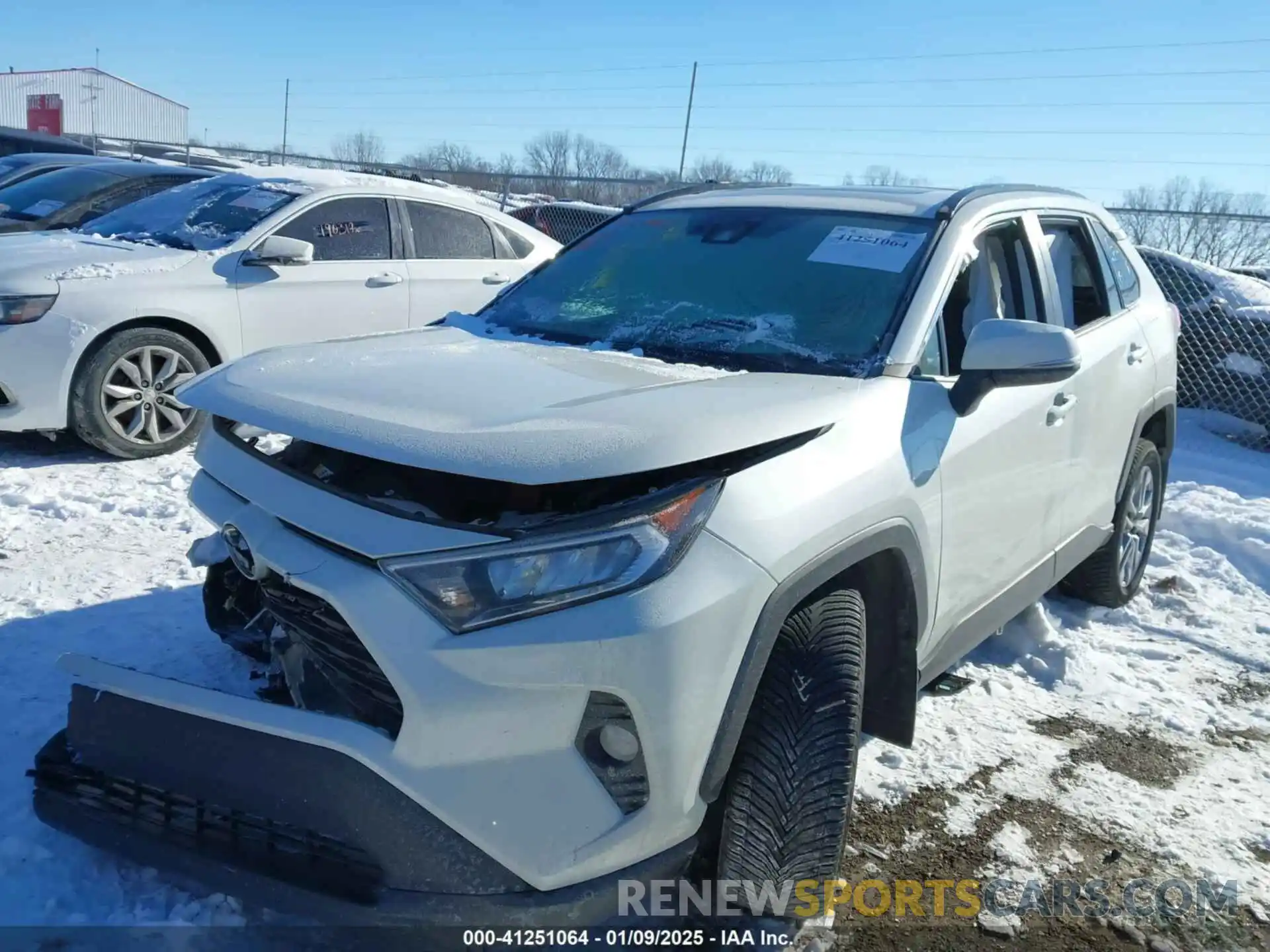 2 Photograph of a damaged car 2T3A1RFV9MW150778 TOYOTA RAV4 2021