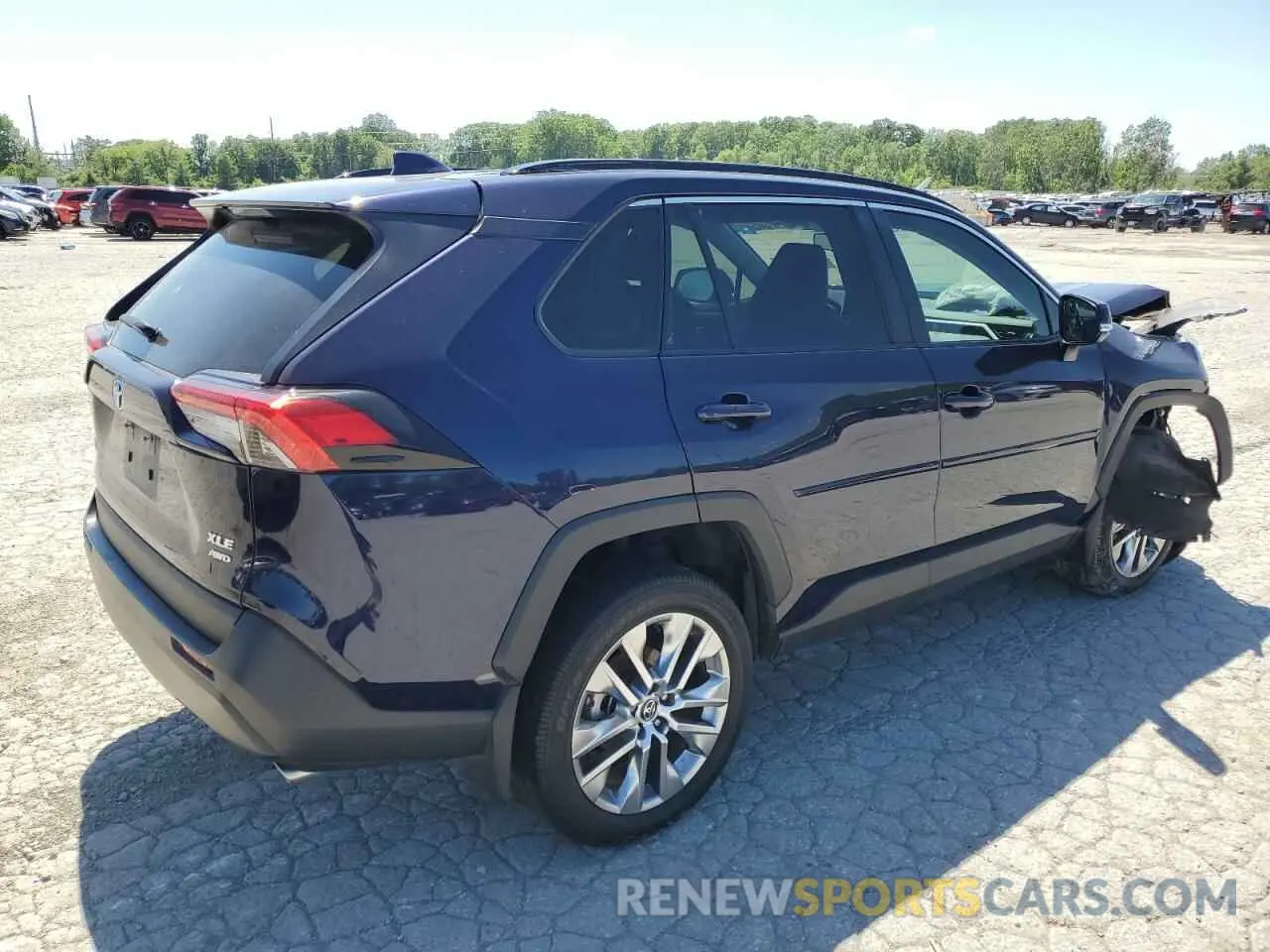 3 Photograph of a damaged car 2T3A1RFV9MW167015 TOYOTA RAV4 2021