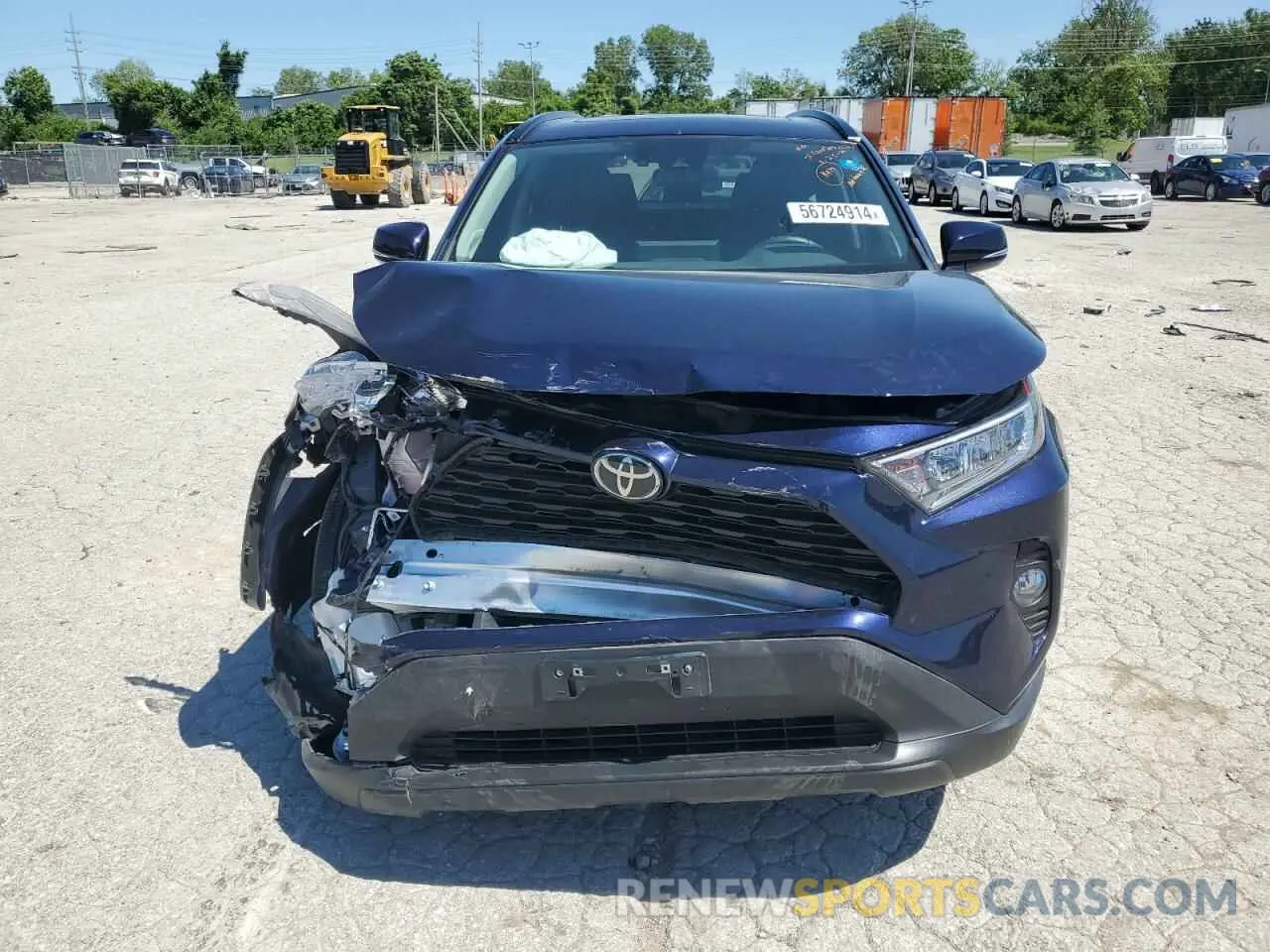5 Photograph of a damaged car 2T3A1RFV9MW167015 TOYOTA RAV4 2021