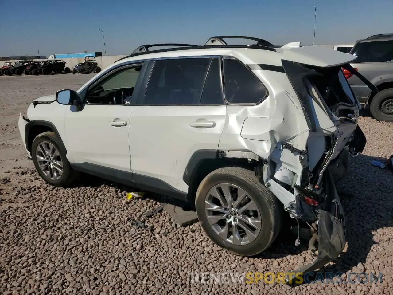 2 Photograph of a damaged car 2T3A1RFV9MW172926 TOYOTA RAV4 2021