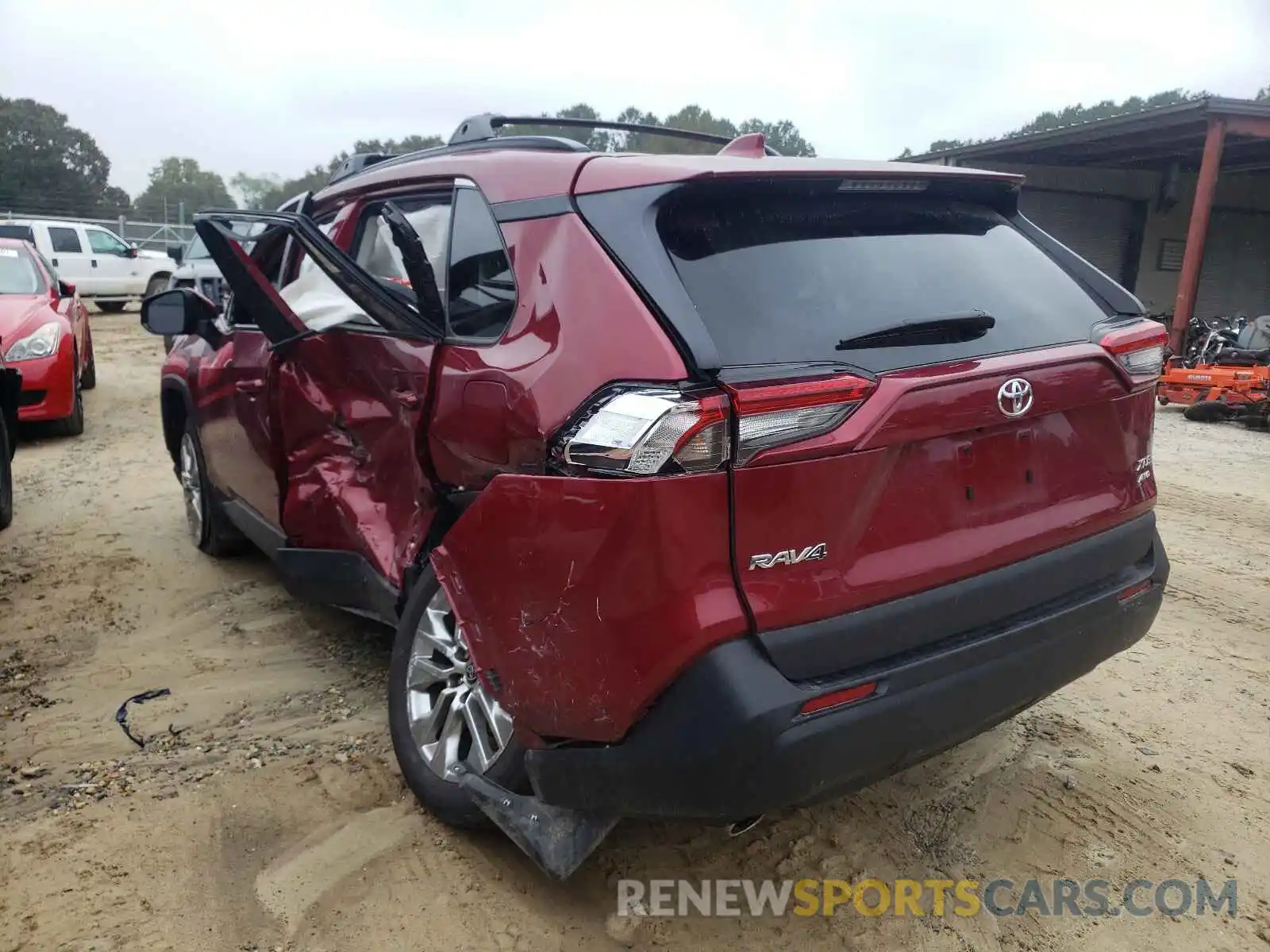 3 Photograph of a damaged car 2T3A1RFV9MW187314 TOYOTA RAV4 2021