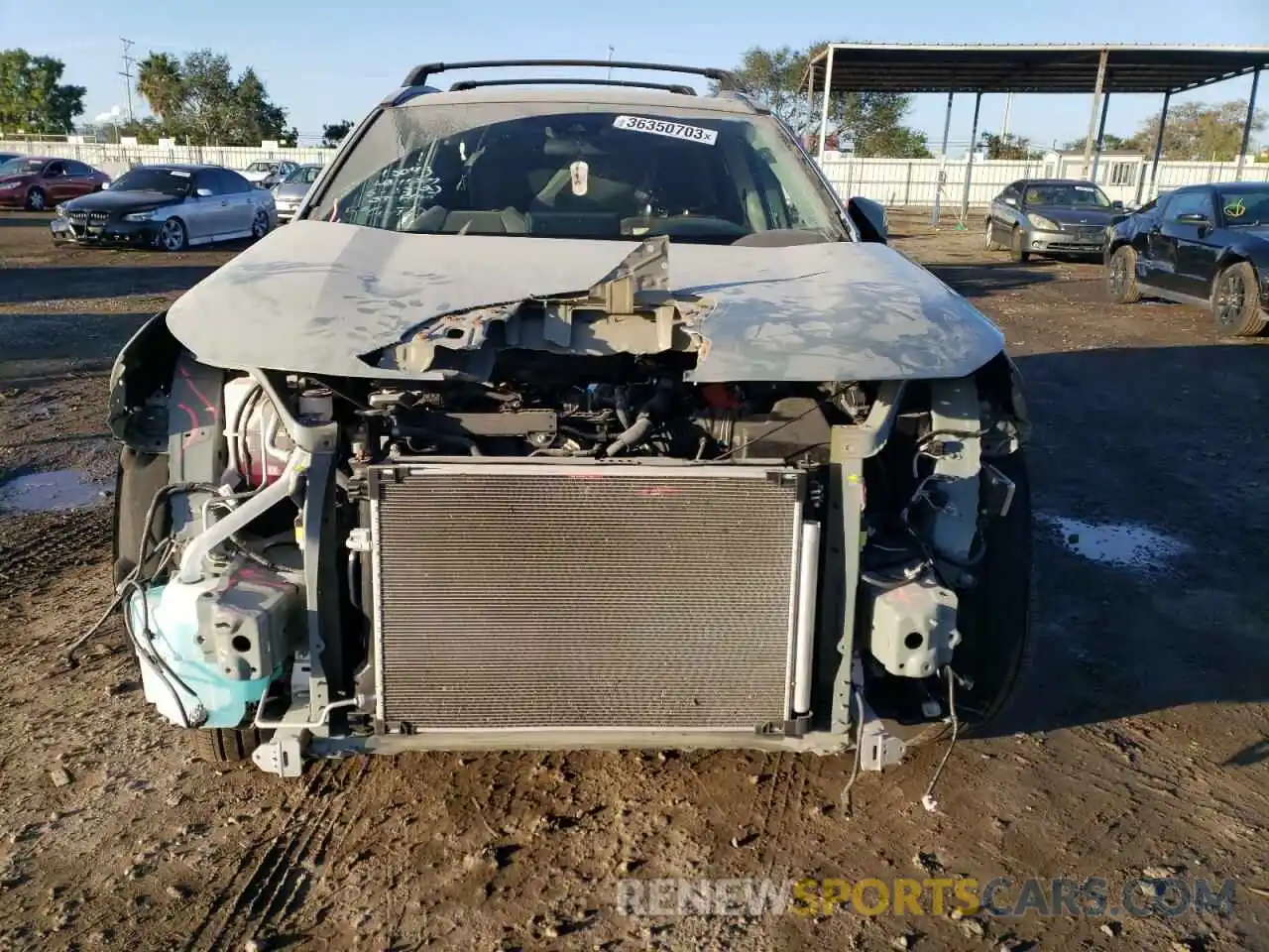 5 Photograph of a damaged car 2T3A1RFV9MW206492 TOYOTA RAV4 2021