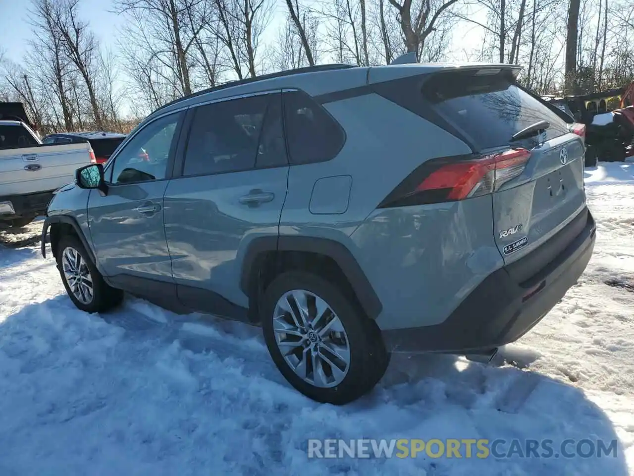 2 Photograph of a damaged car 2T3A1RFV9MW208551 TOYOTA RAV4 2021