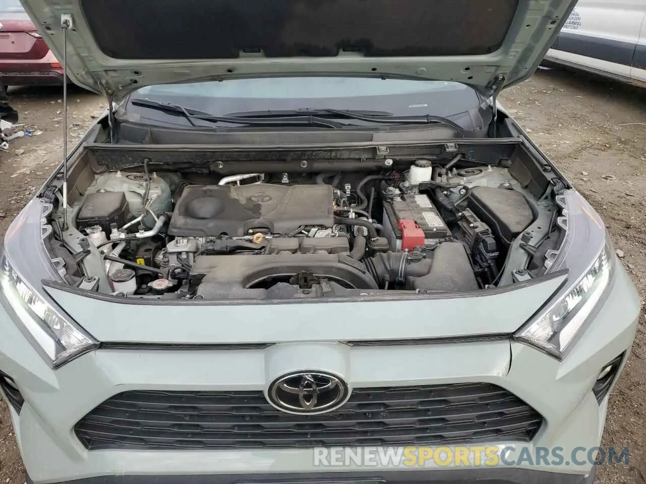 12 Photograph of a damaged car 2T3A1RFV9MW235409 TOYOTA RAV4 2021