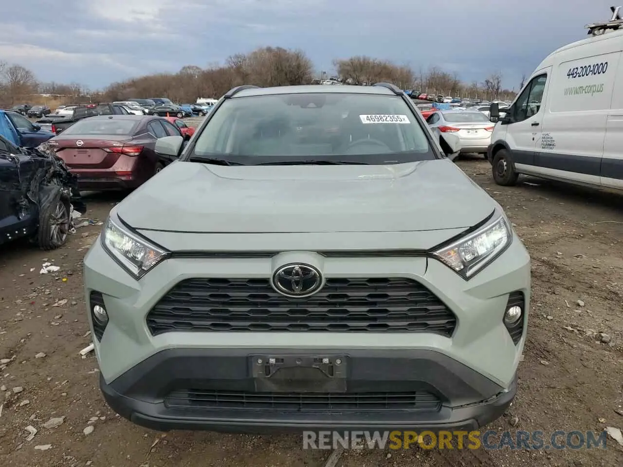 5 Photograph of a damaged car 2T3A1RFV9MW235409 TOYOTA RAV4 2021