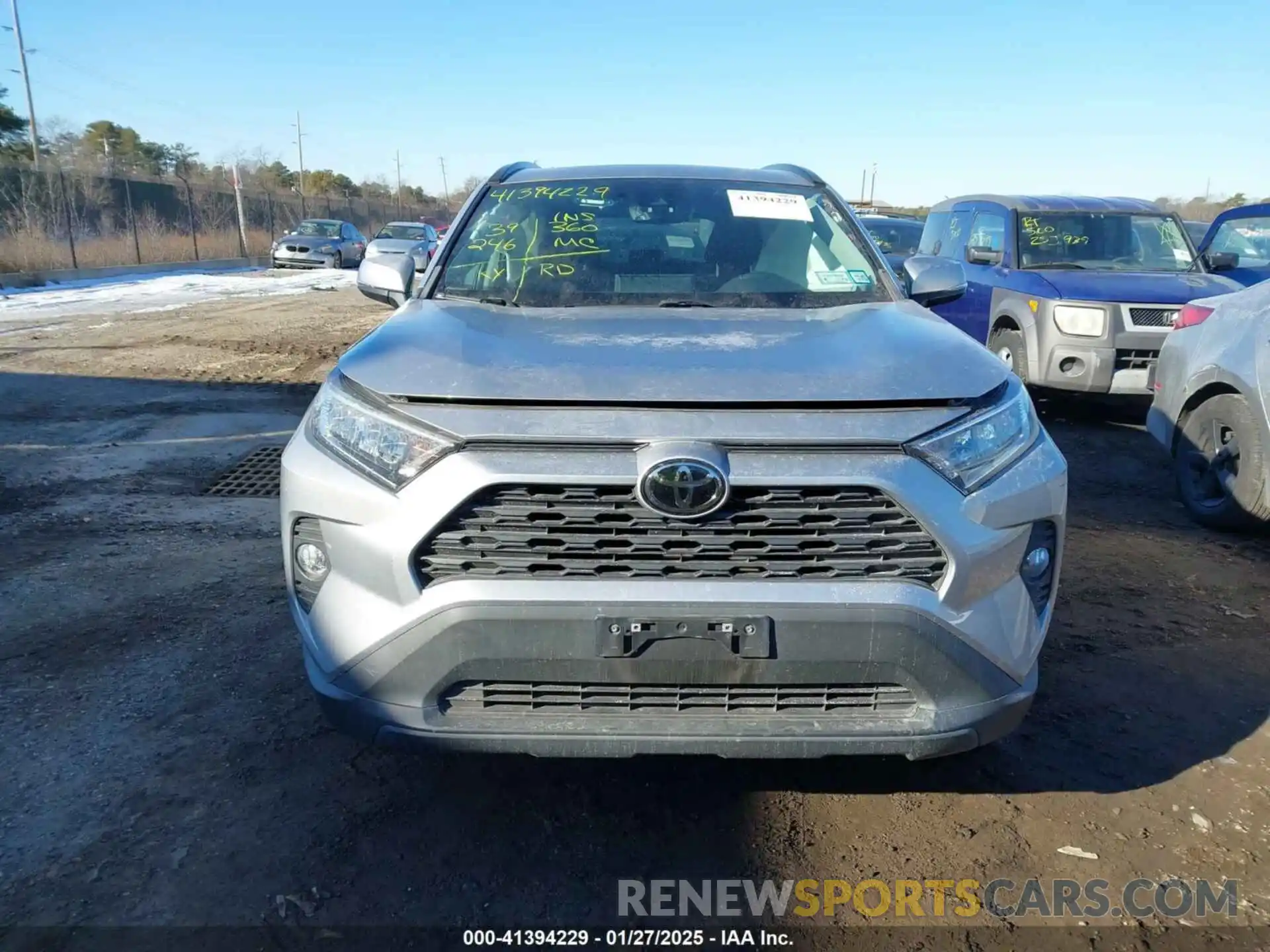 13 Photograph of a damaged car 2T3A1RFVXMC198453 TOYOTA RAV4 2021